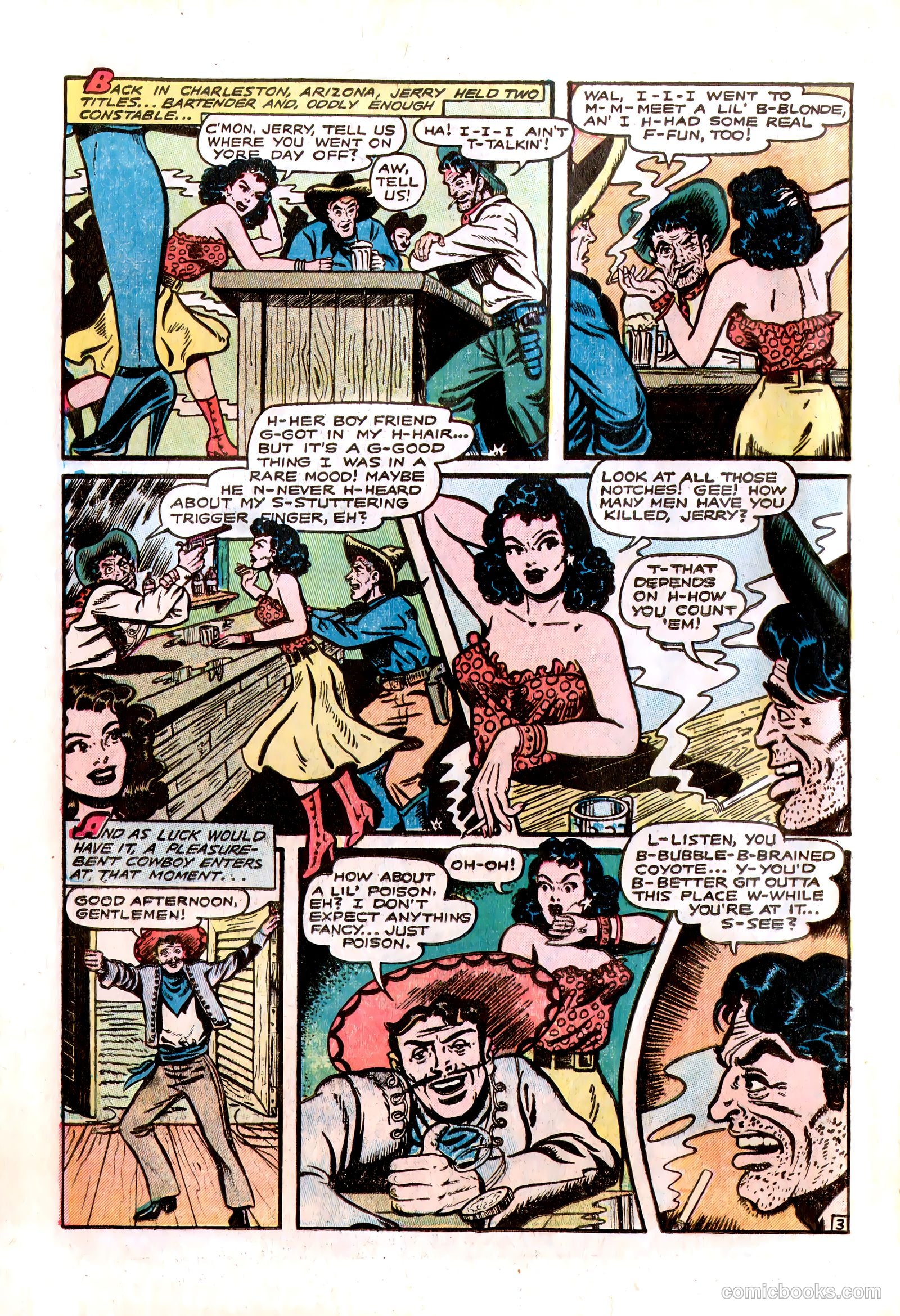 Lone Eagle #1 (1954) — page 14 of 36