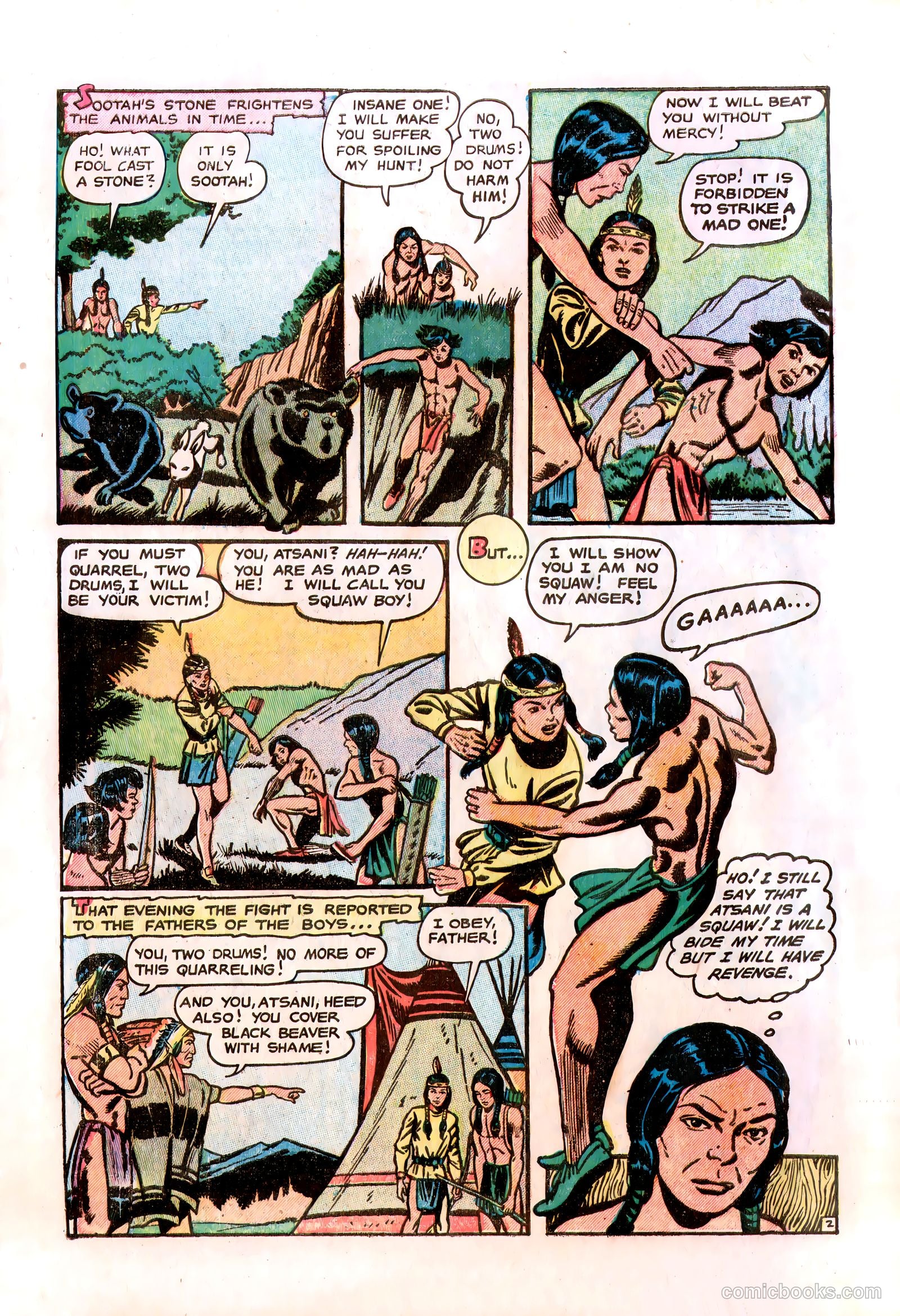 Lone Eagle #1 (1956) — page 6 of 36