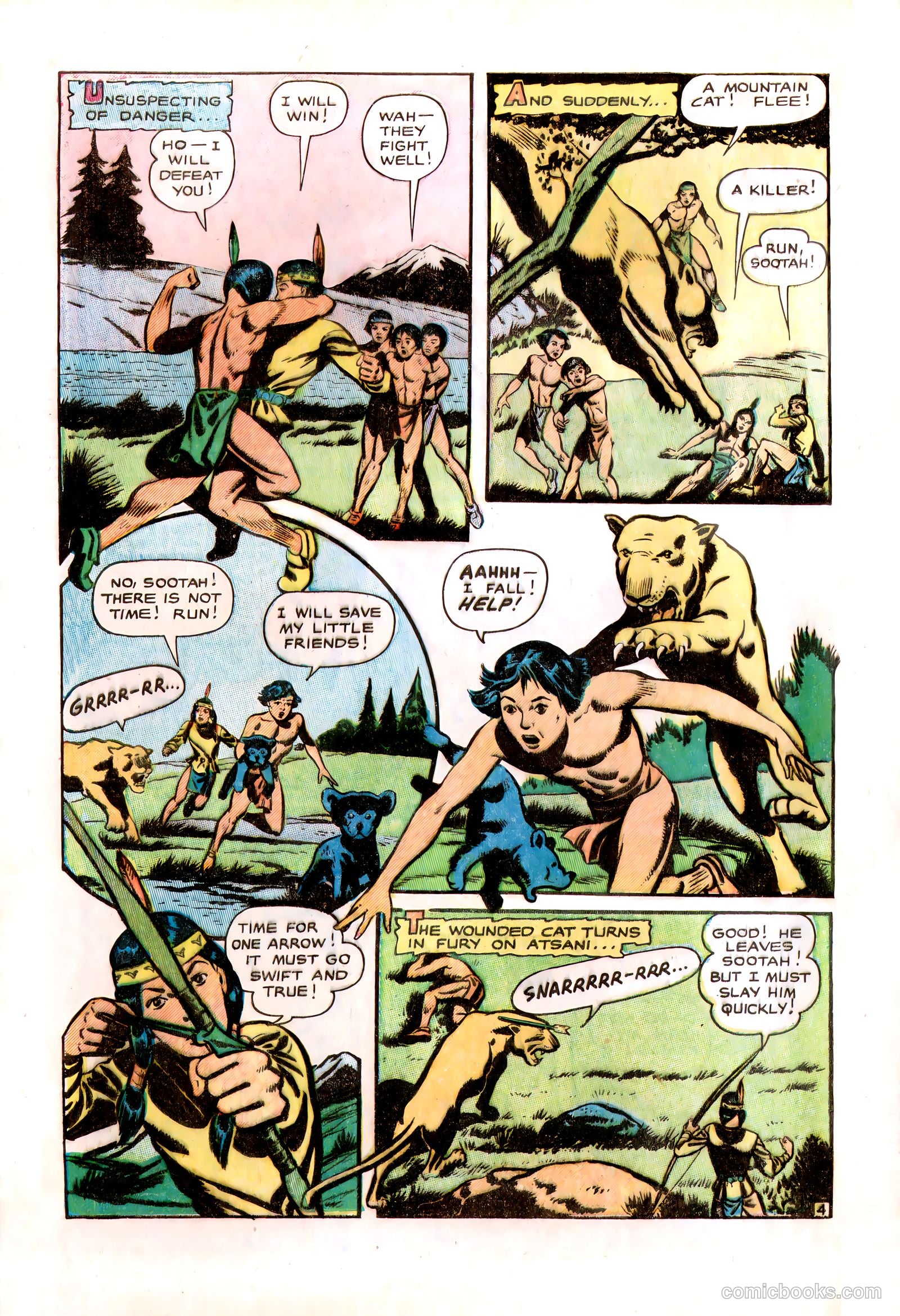 Lone Eagle #1 (1956) — page 8 of 36