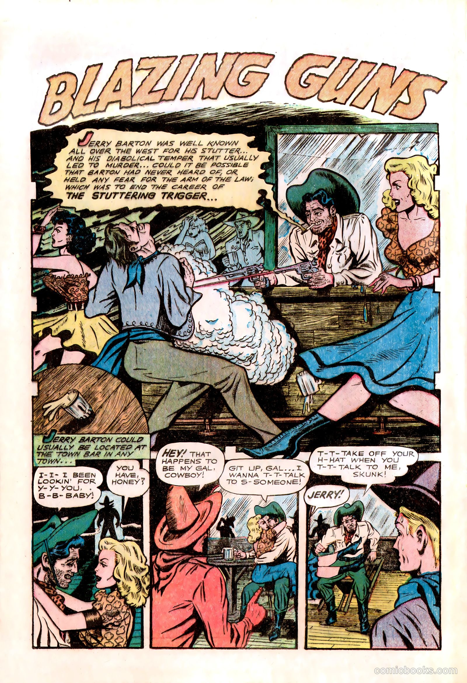Lone Eagle #1 (1956) — page 12 of 36