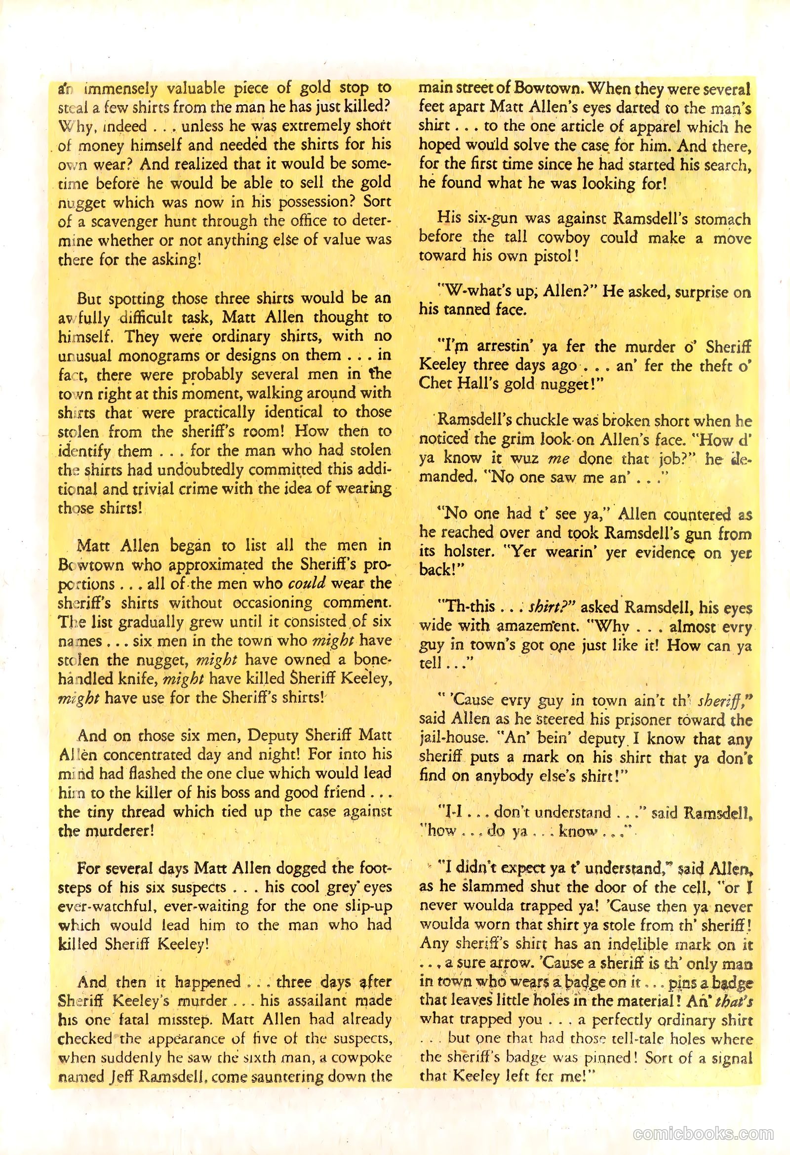 Lone Eagle #1 (1956) — page 26 of 36