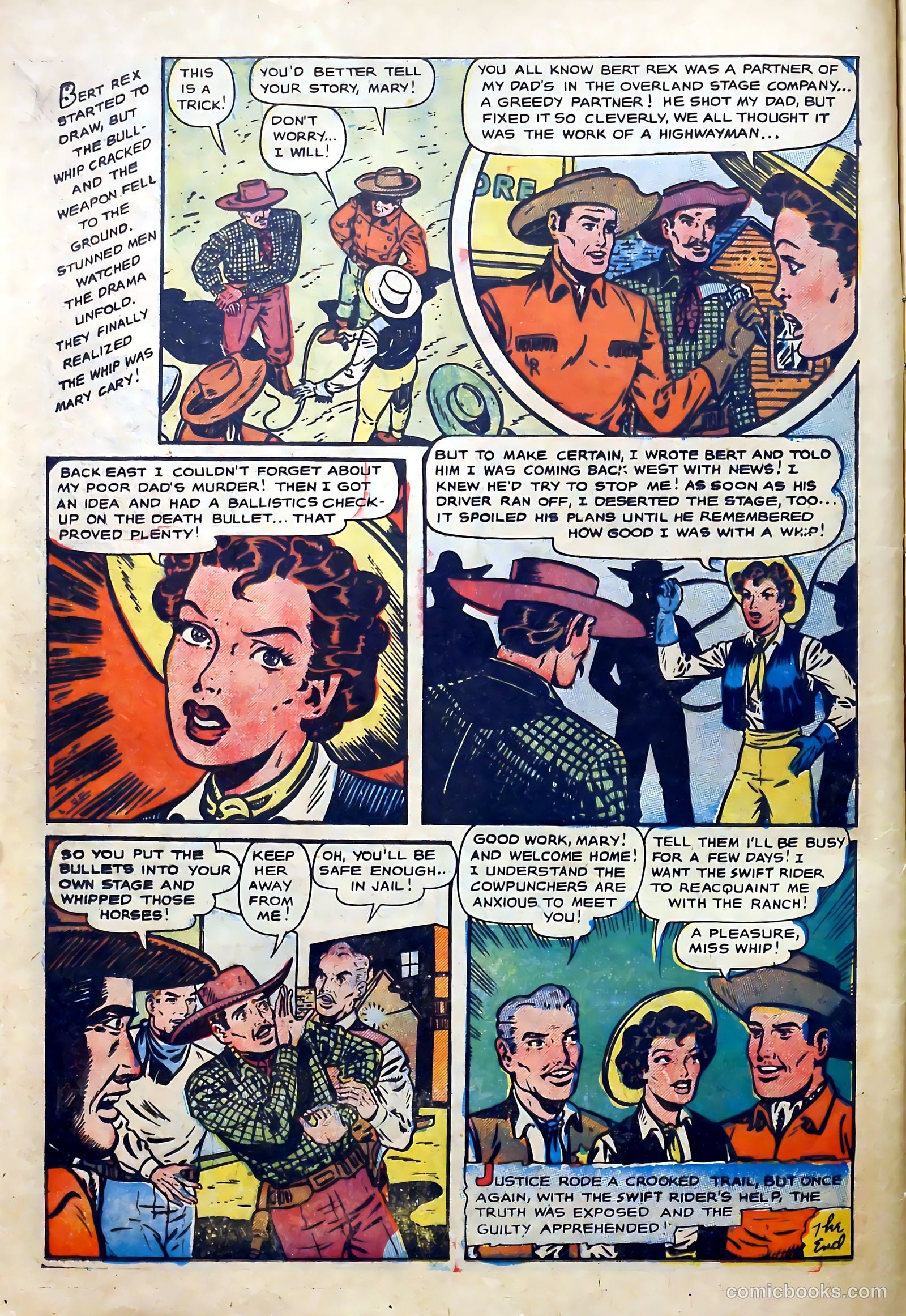 Lone Eagle #2 (1954) — page 12 of 36