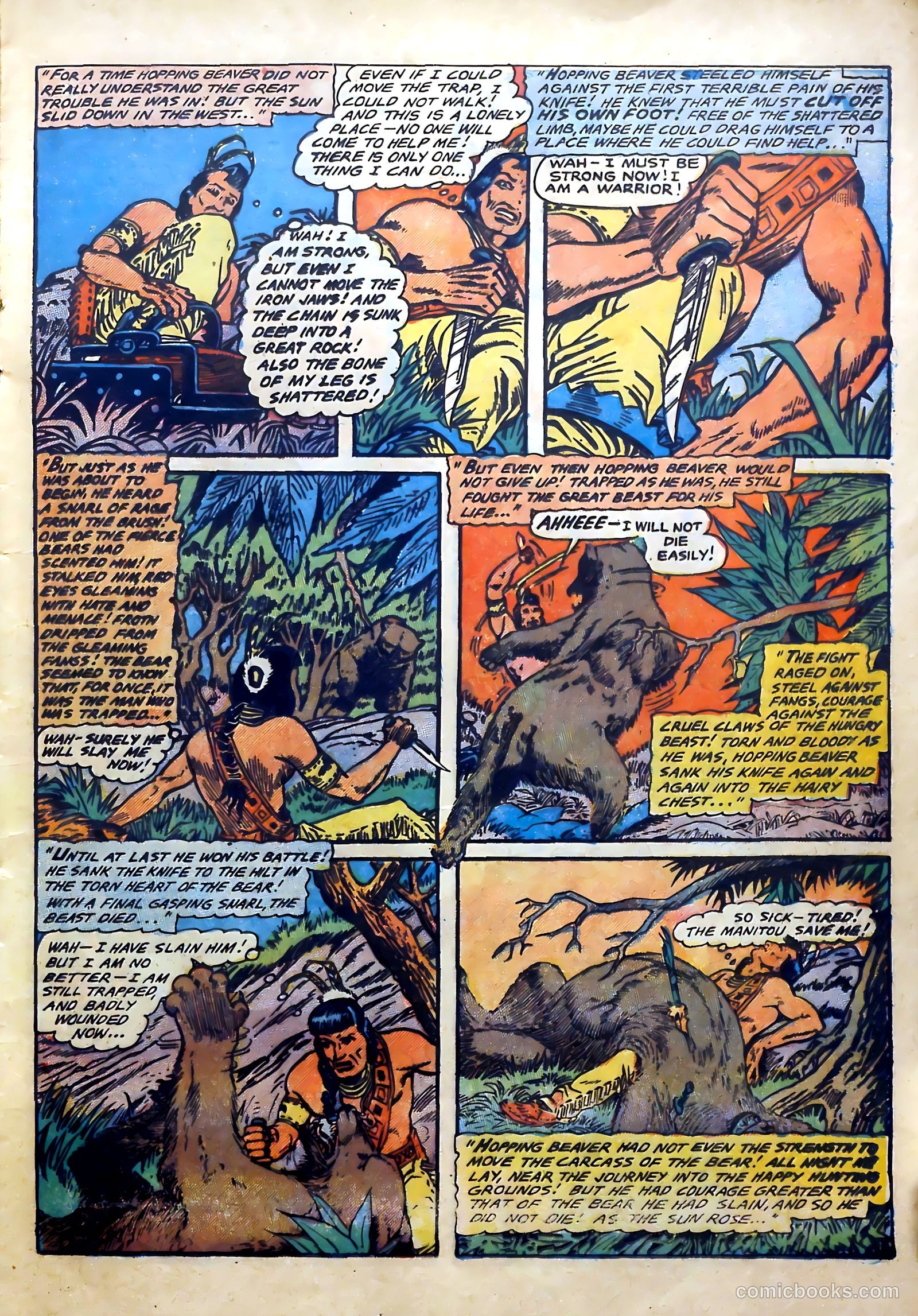 Lone Eagle #2 (1954) — page 15 of 36