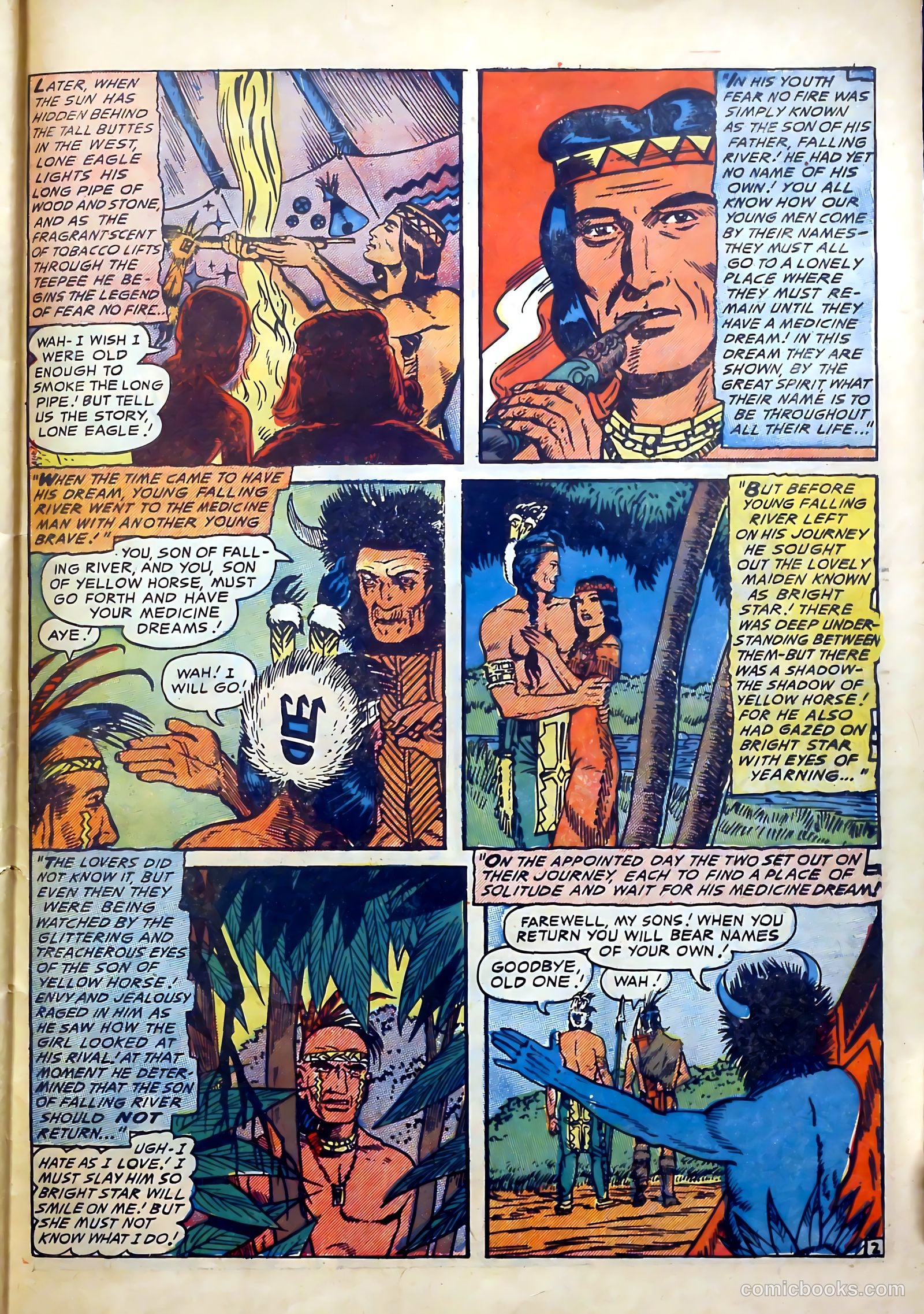 Lone Eagle #2 (1954) — page 29 of 36