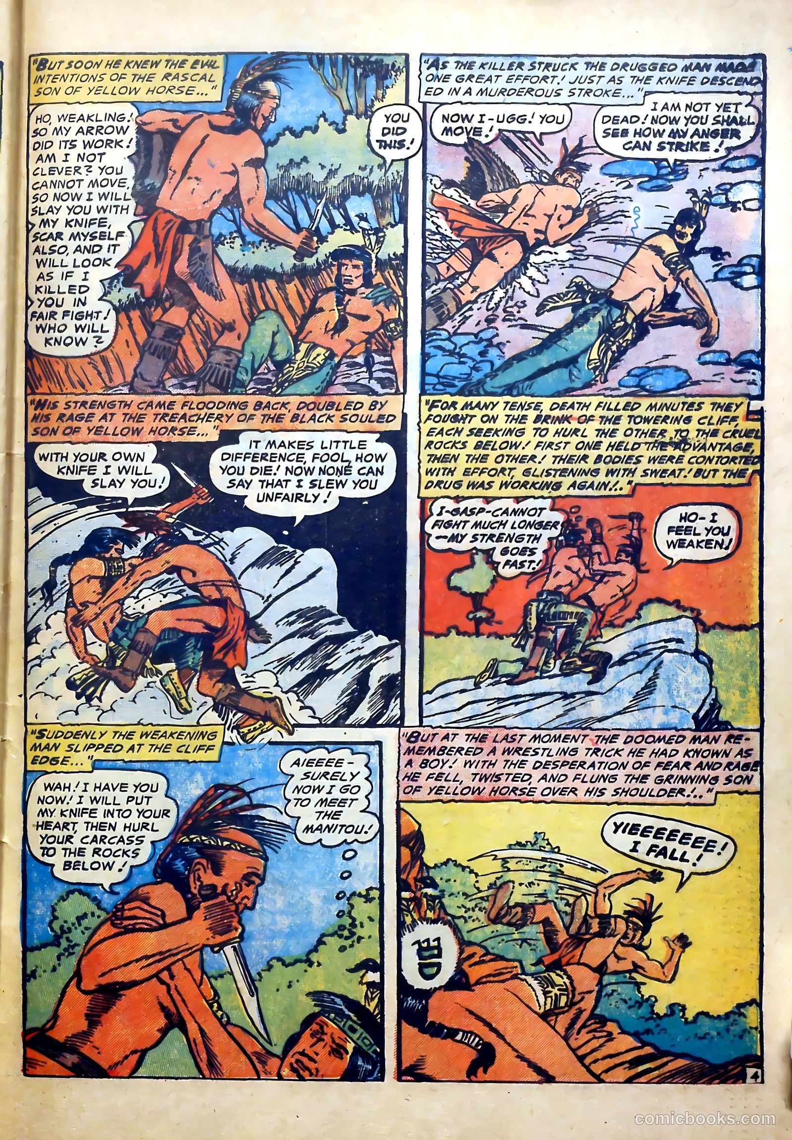 Lone Eagle #2 (1954) — page 31 of 36