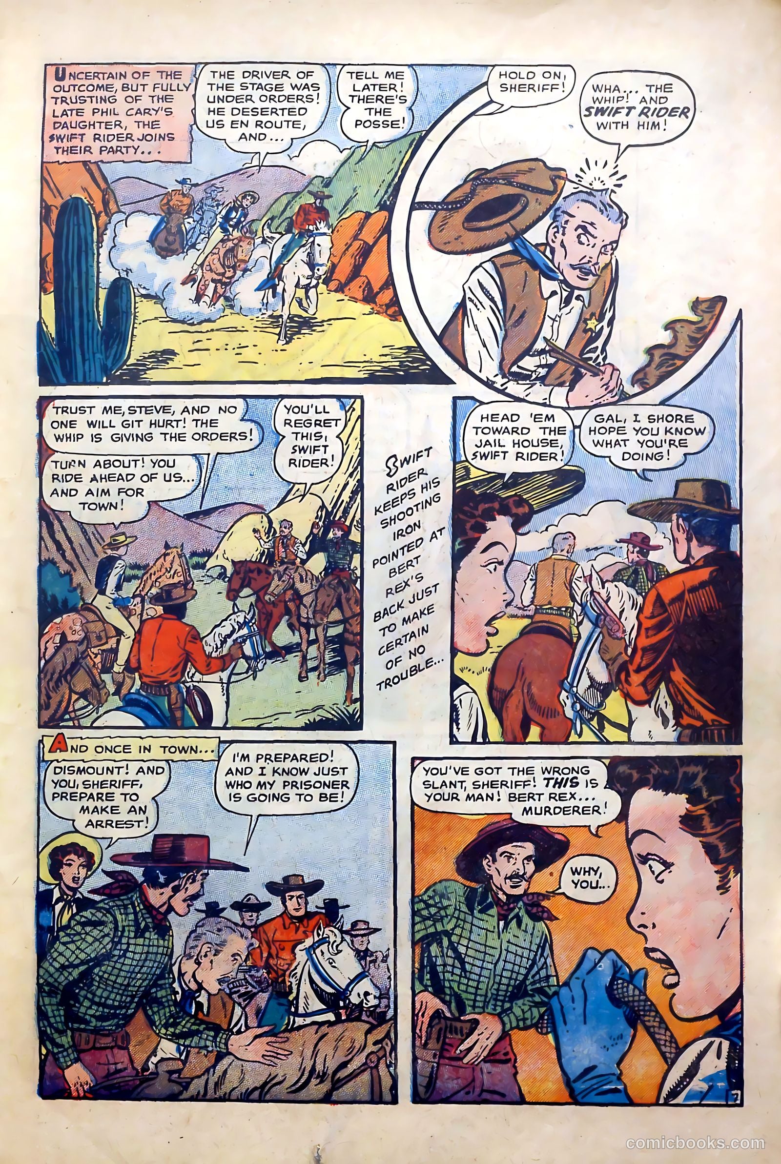 Lone Eagle #2 (1954) — page 11 of 36