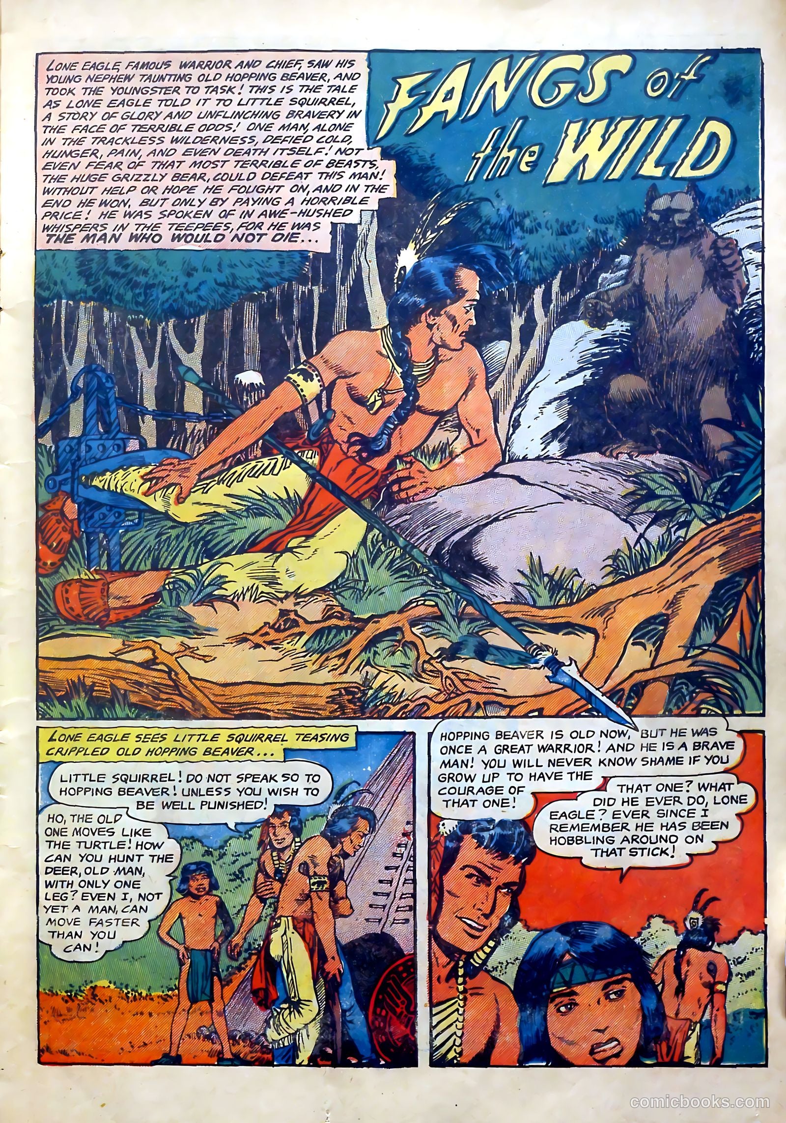 Lone Eagle #2 (1954) — page 13 of 36