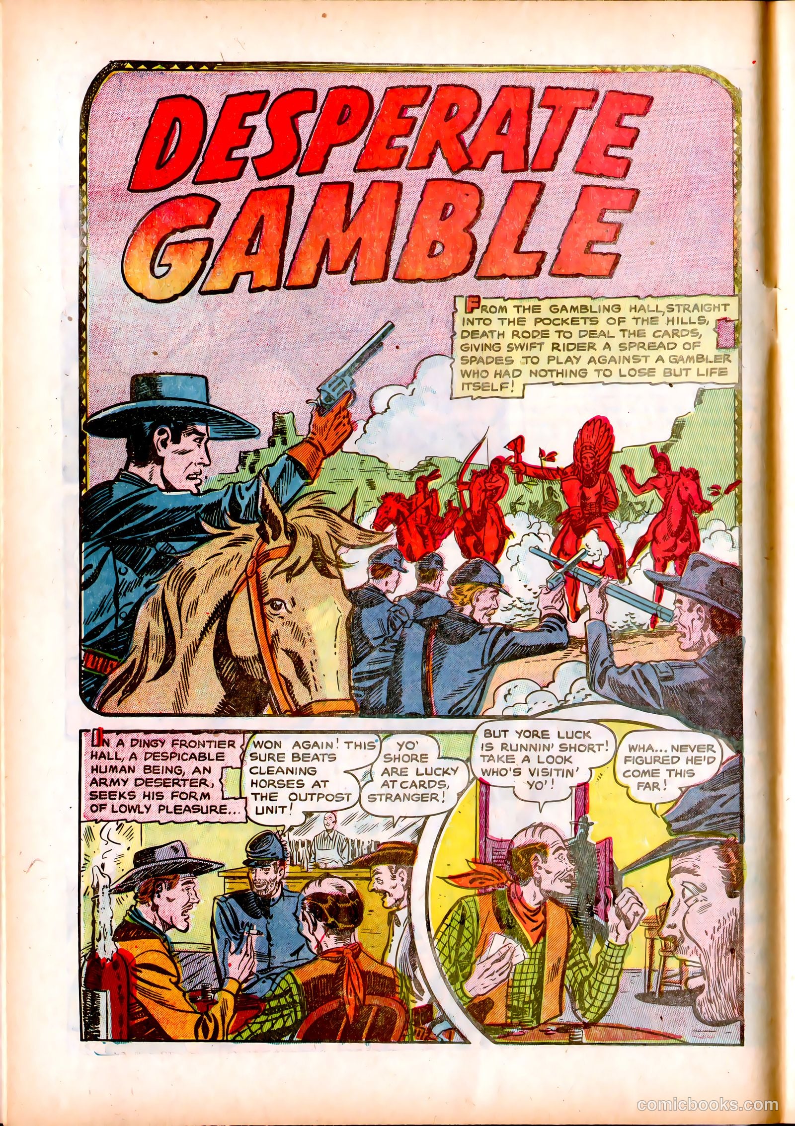 Lone Eagle #3 (1954) — page 10 of 36