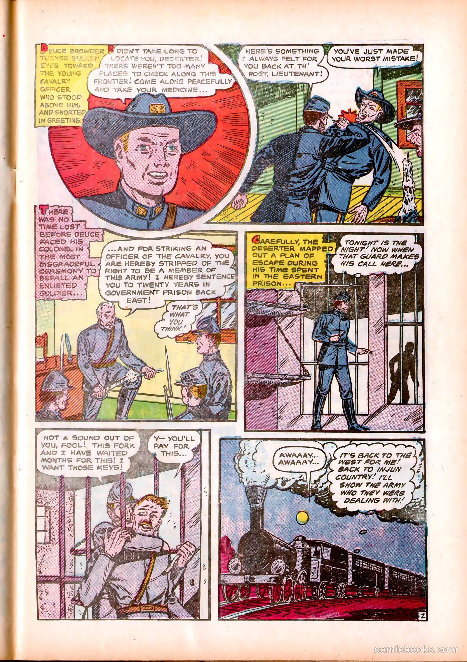 Lone Eagle #3 (1954) — page 11 of 36