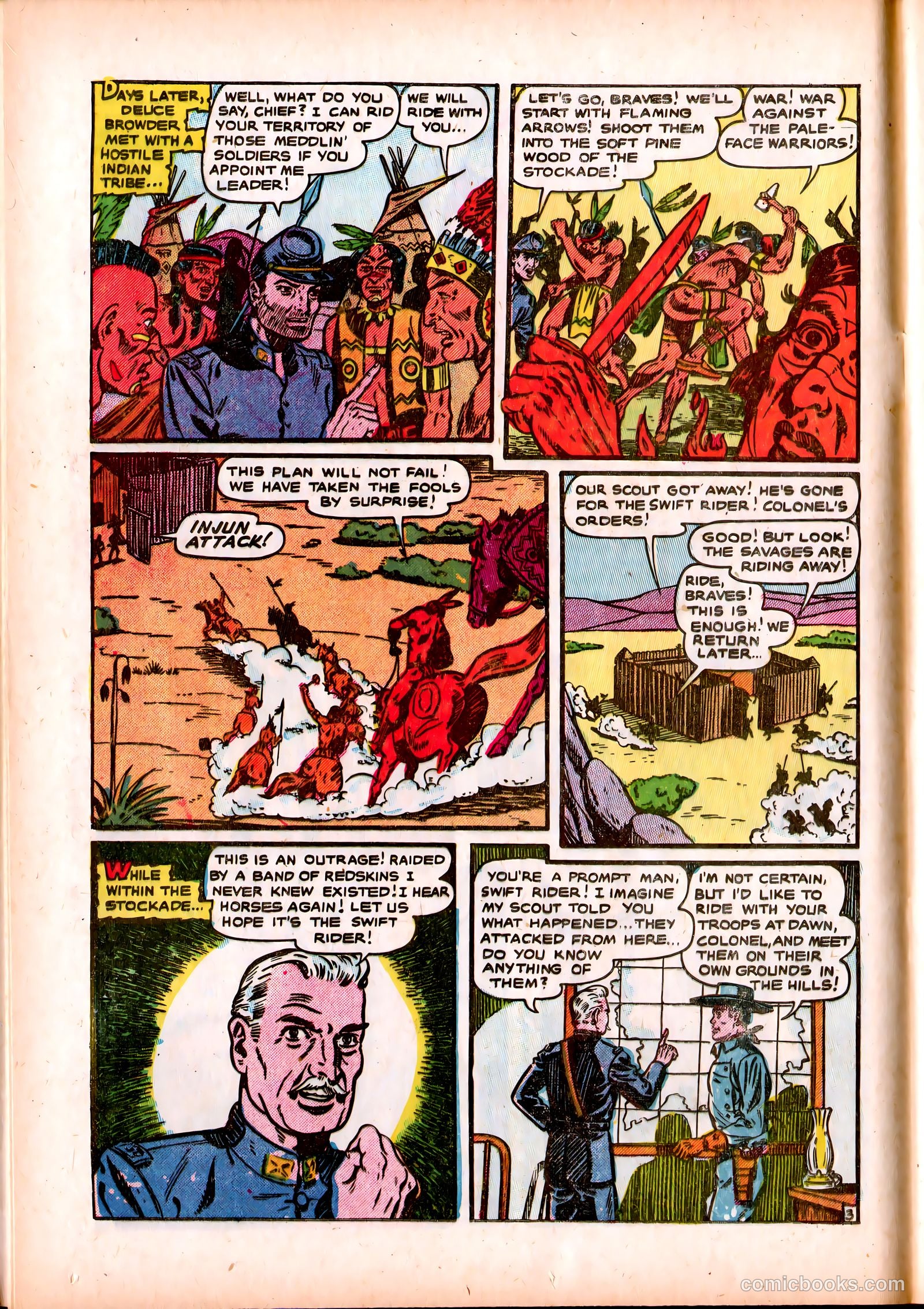 Lone Eagle #3 (1954) — page 12 of 36
