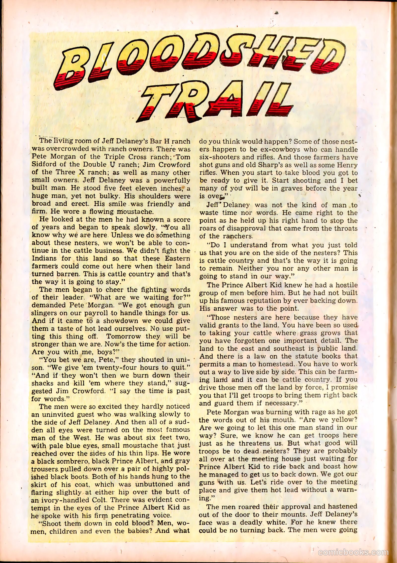 Lone Eagle #3 (1954) — page 26 of 36