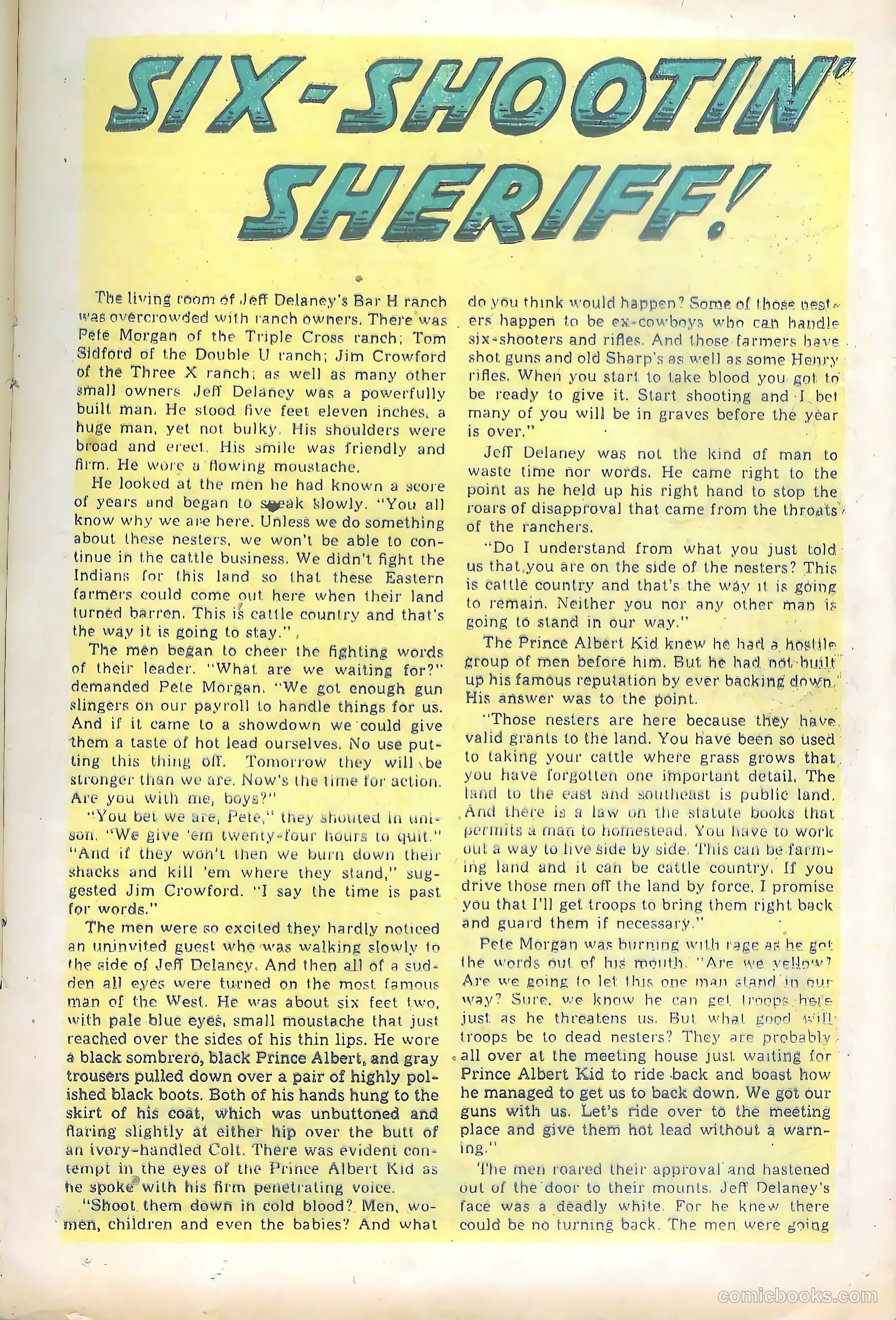 Lone Eagle #4 (1954) — page 17 of 36