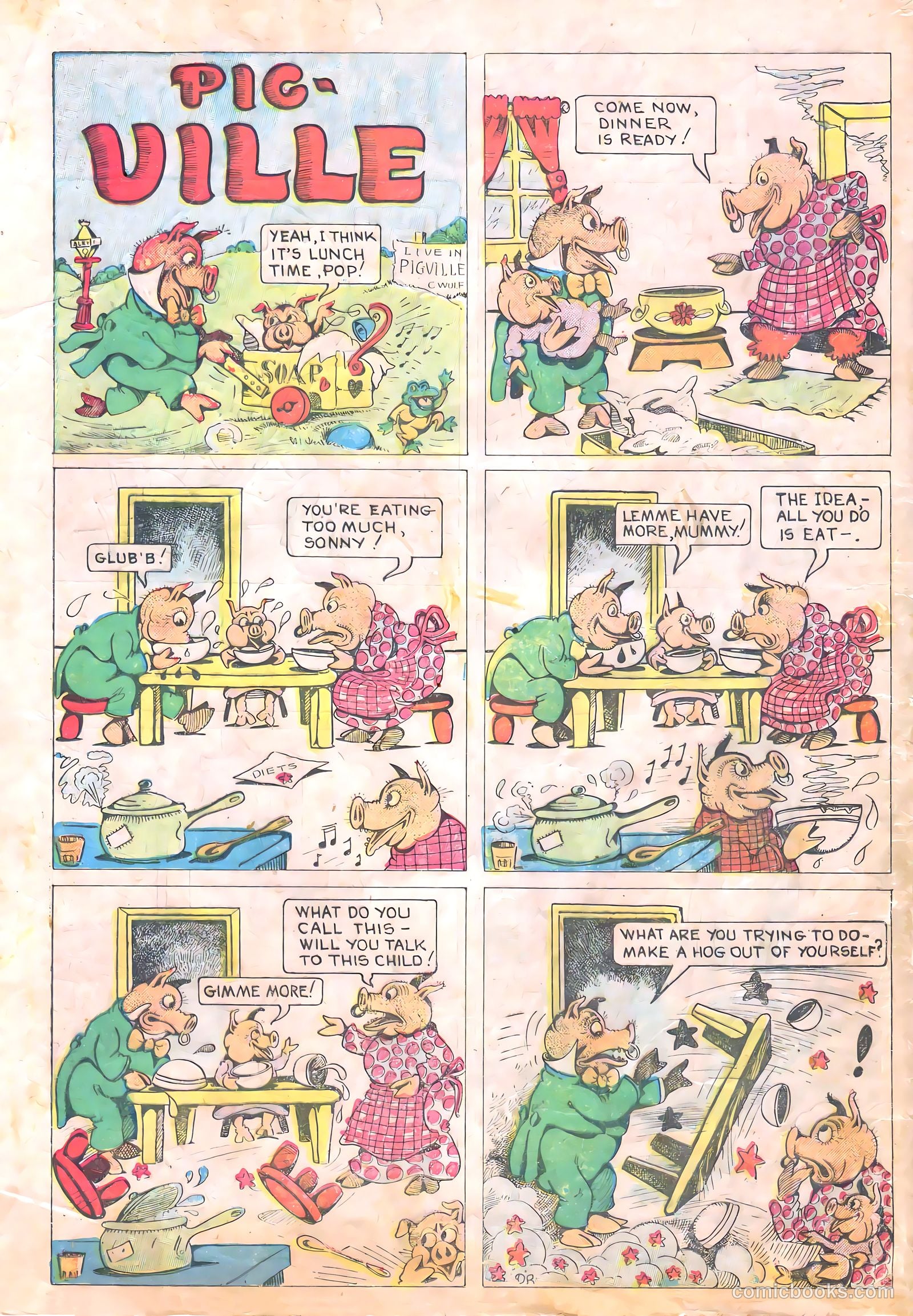 Lone Star Comics #11 (1938) — page 59 of 60