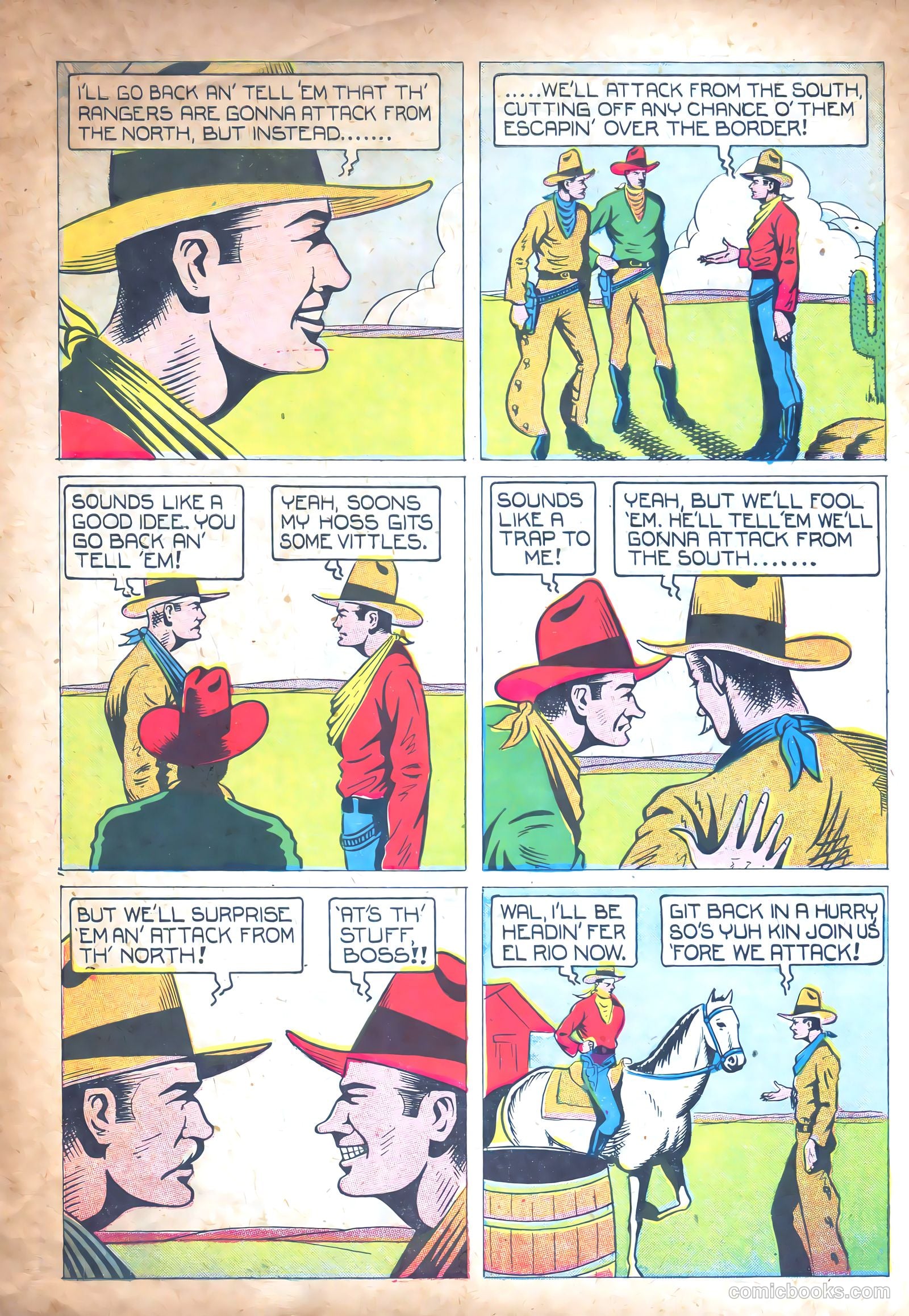 Lone Star Comics #13 (1938) — page 40 of 50