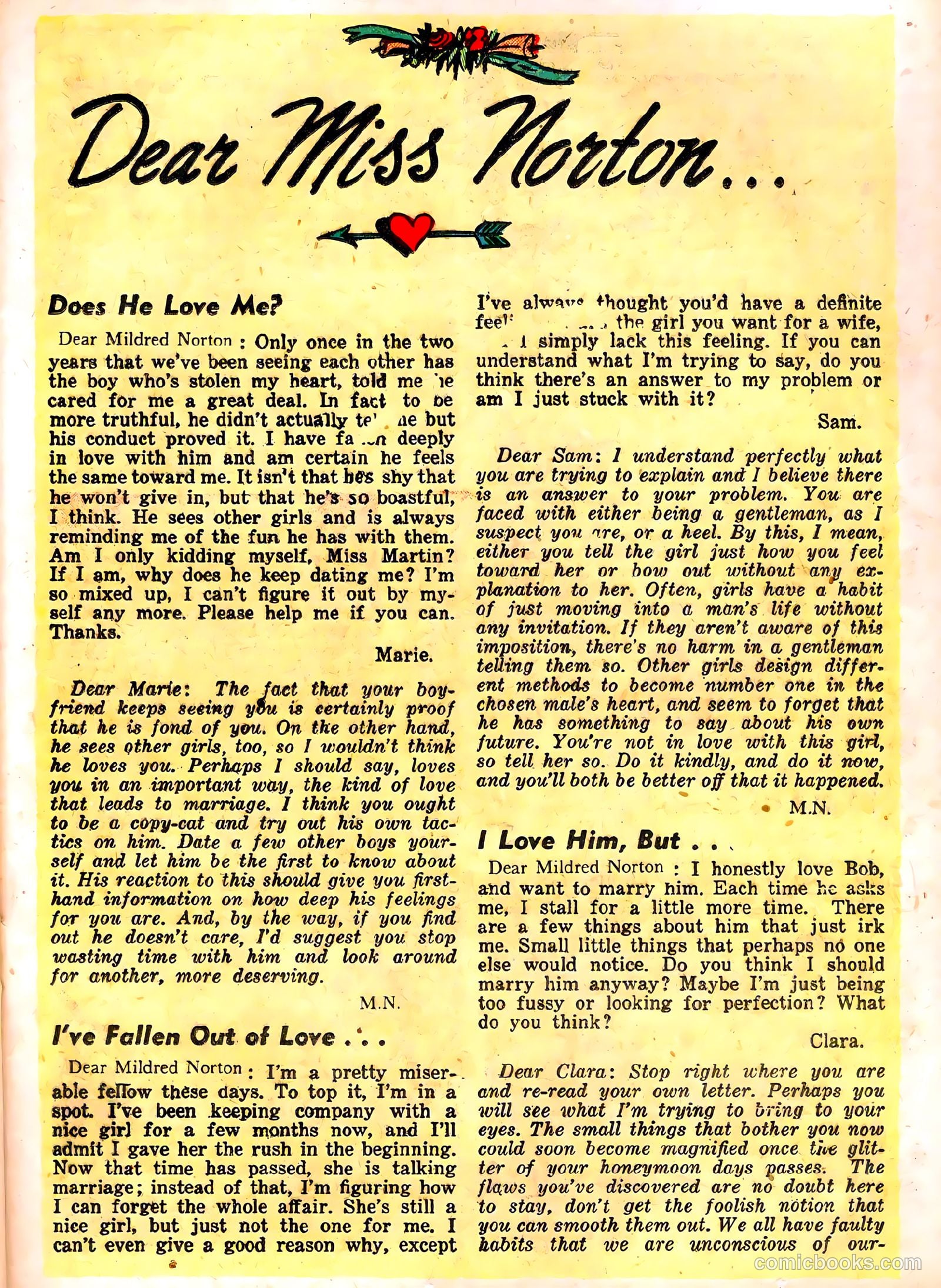 Lonely Heart #10 (1955) — page 26 of 37