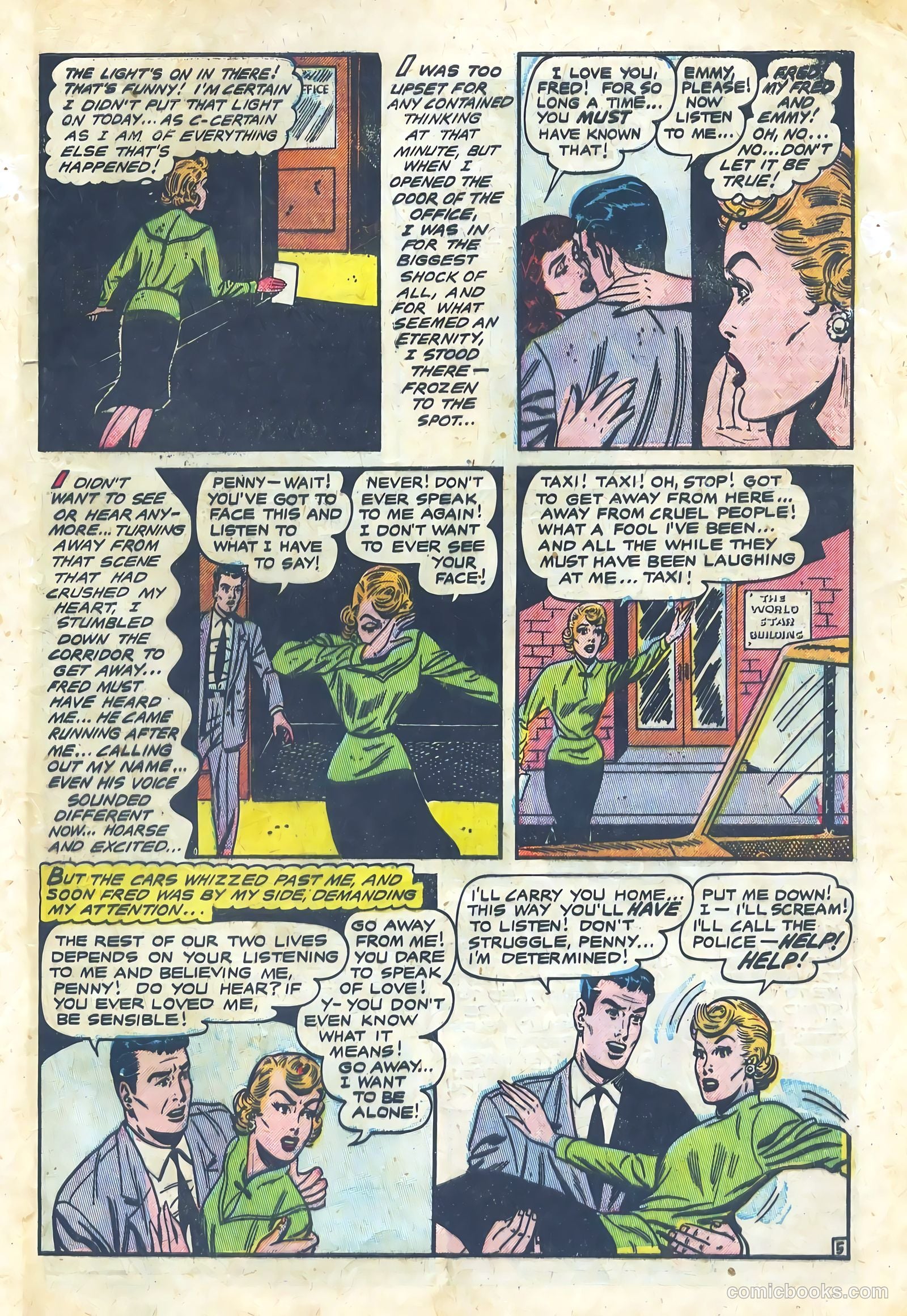 Lonely Heart #12 (1955) — page 33 of 36