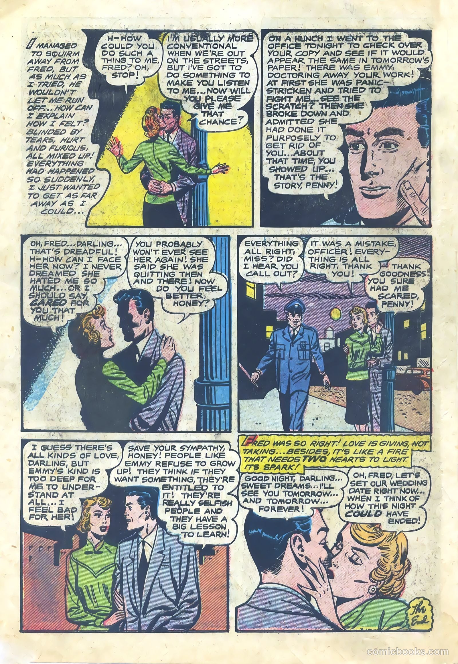 Lonely Heart #12 (1955) — page 34 of 36