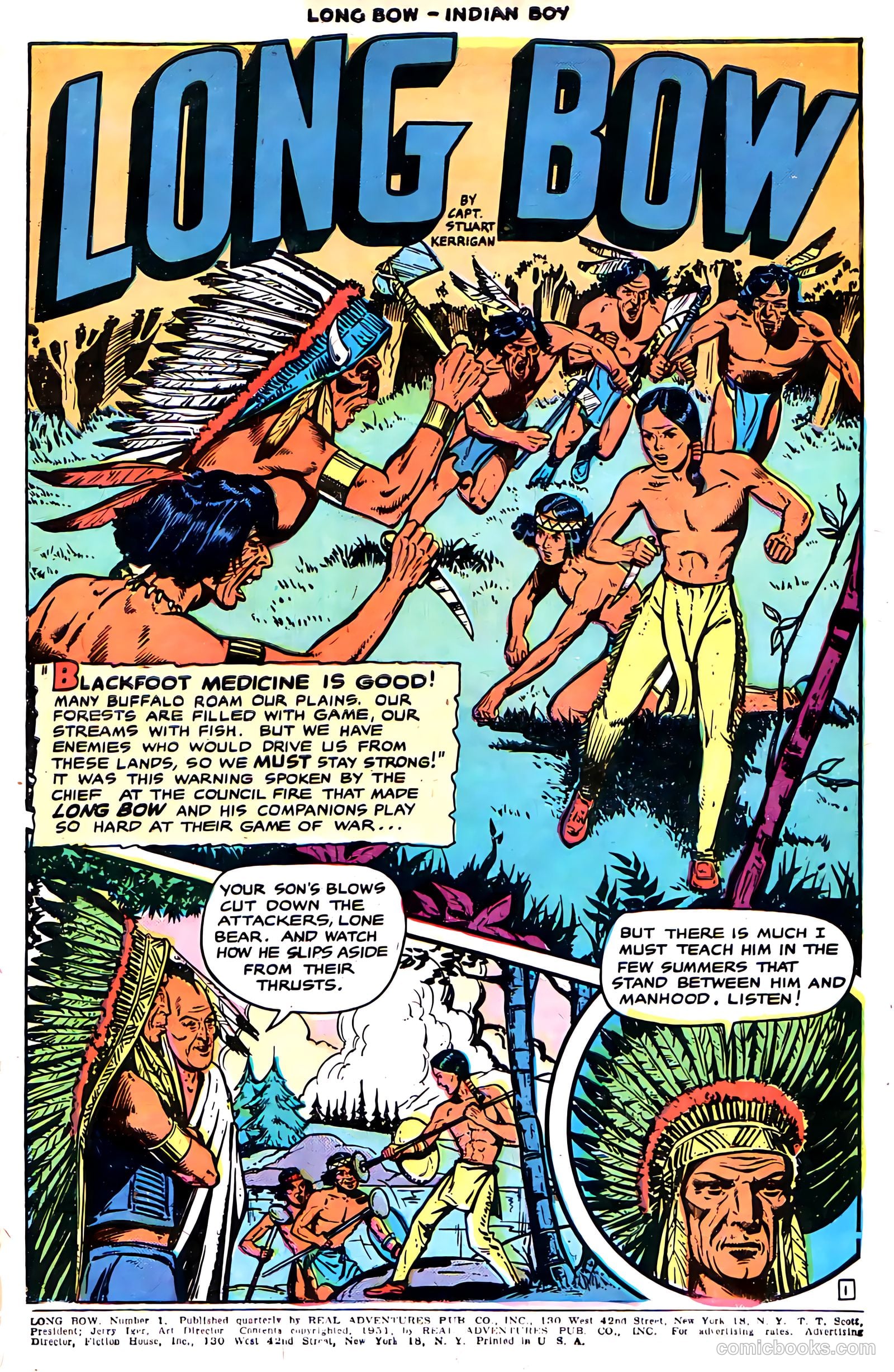 Long Bow #1 (1951) — page 3 of 36
