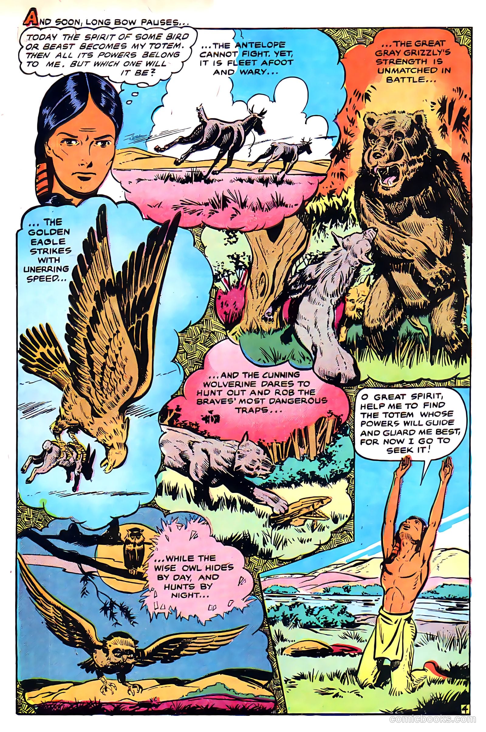Long Bow #1 (1951) — page 6 of 36