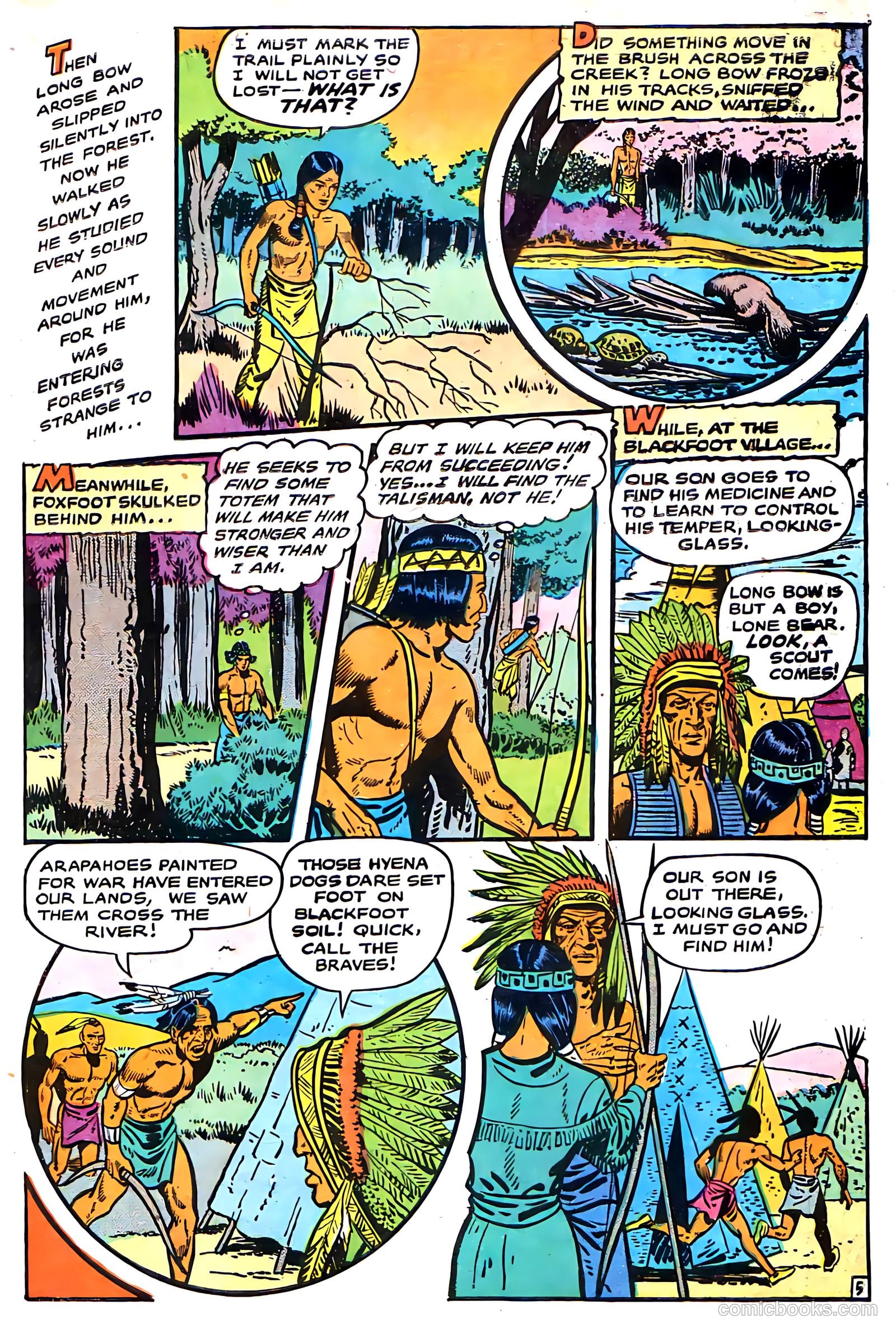 Long Bow #1 (1951) — page 7 of 36