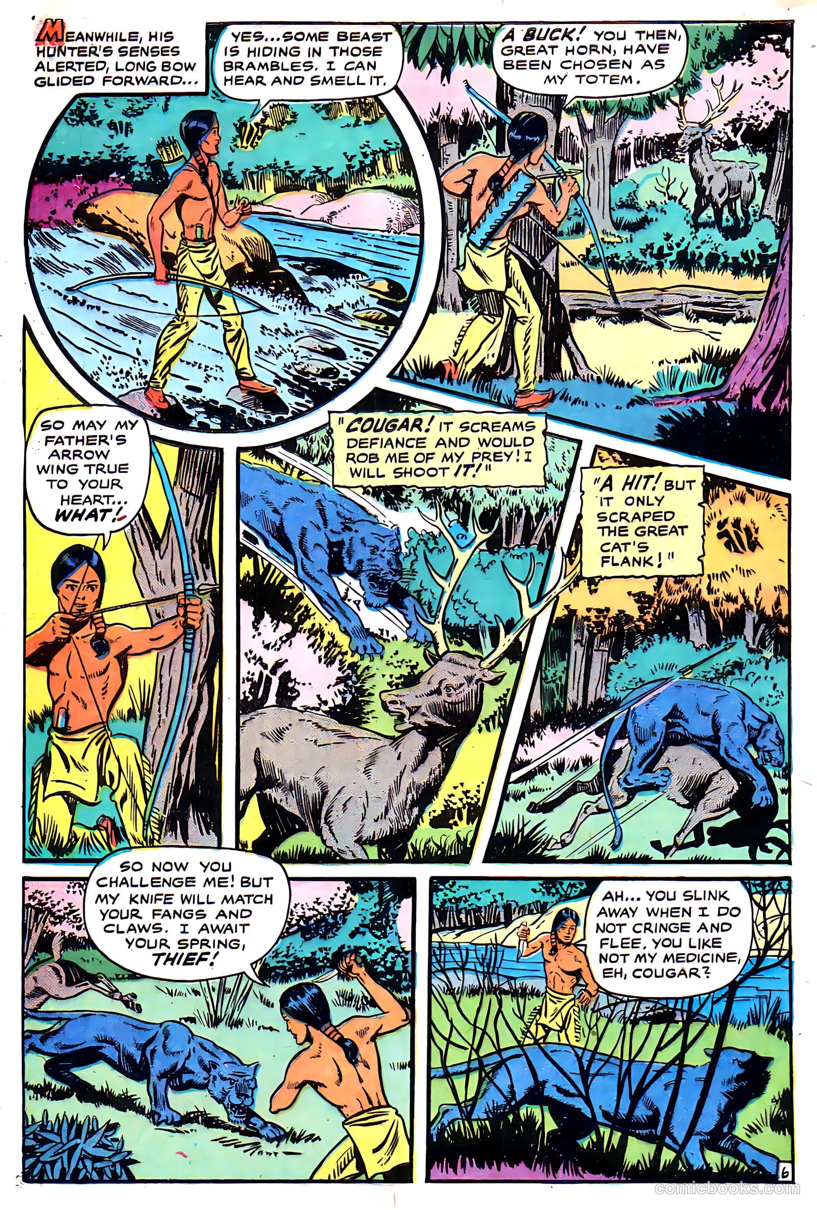 Long Bow #1 (1951) — page 8 of 36