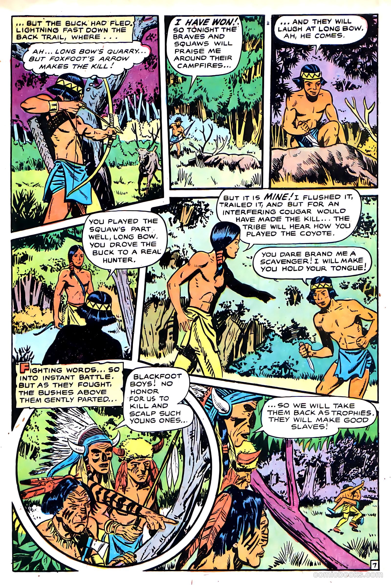 Long Bow #1 (1951) — page 9 of 36