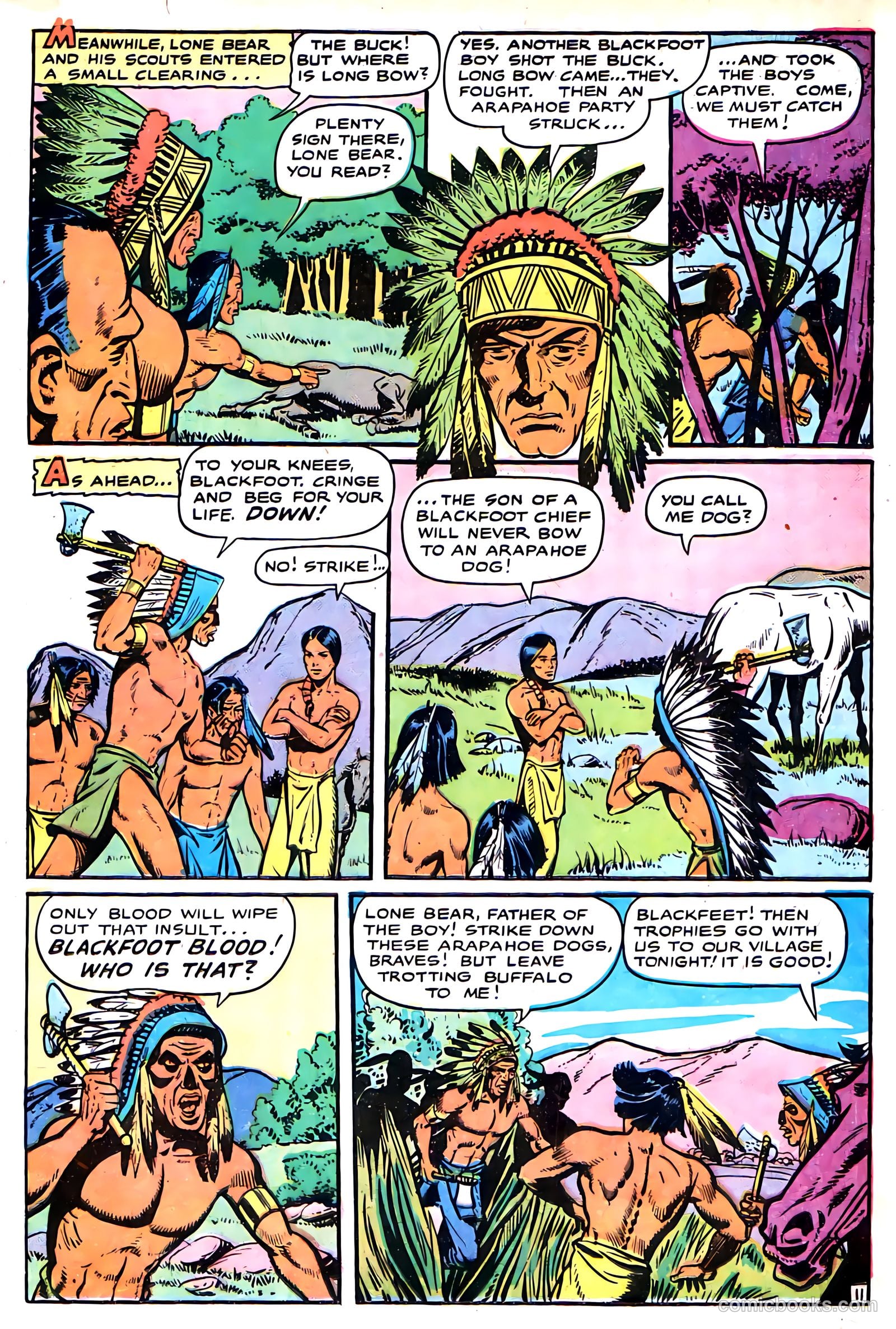 Long Bow #1 (1951) — page 13 of 36