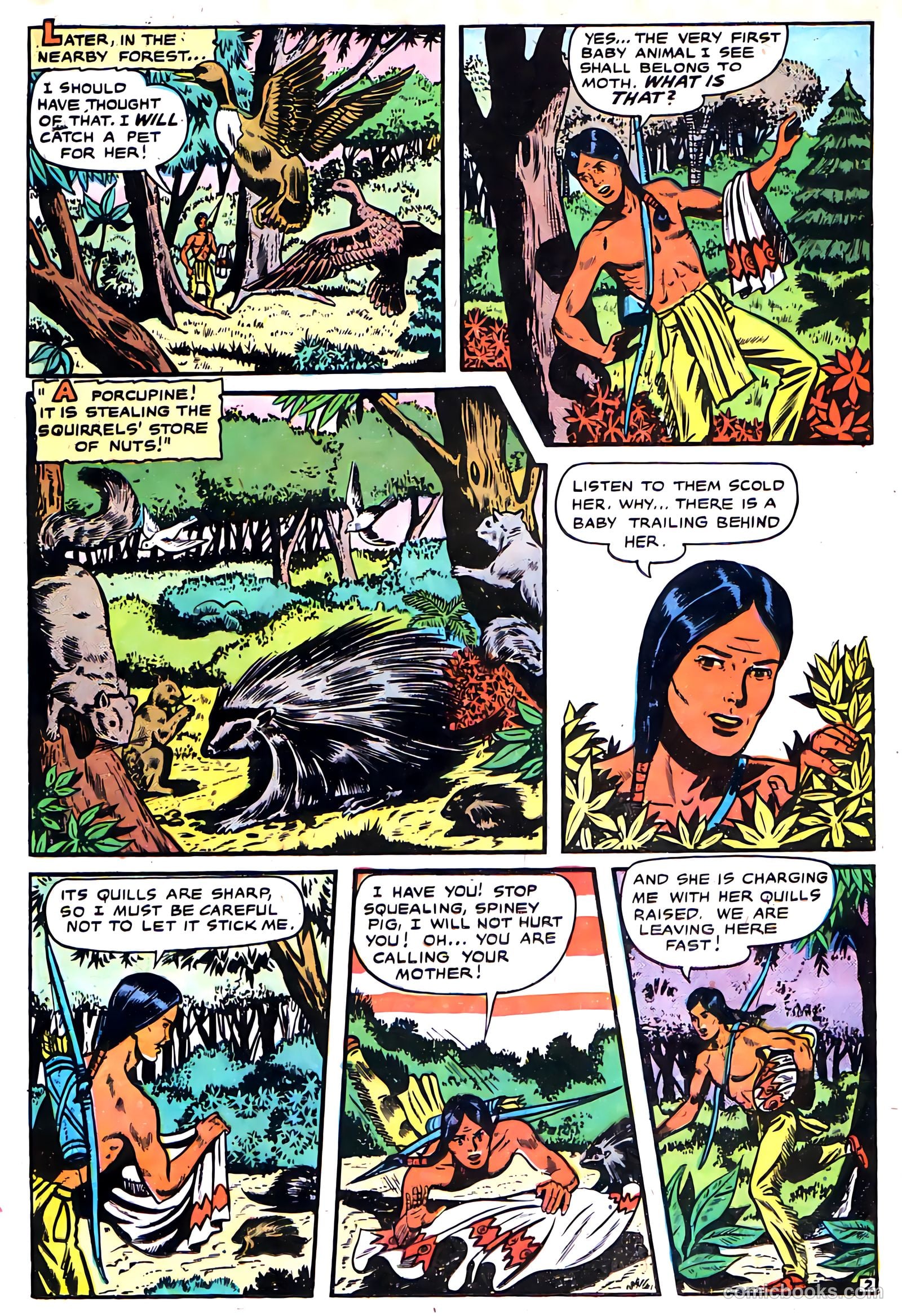 Long Bow #1 (1951) — page 17 of 36