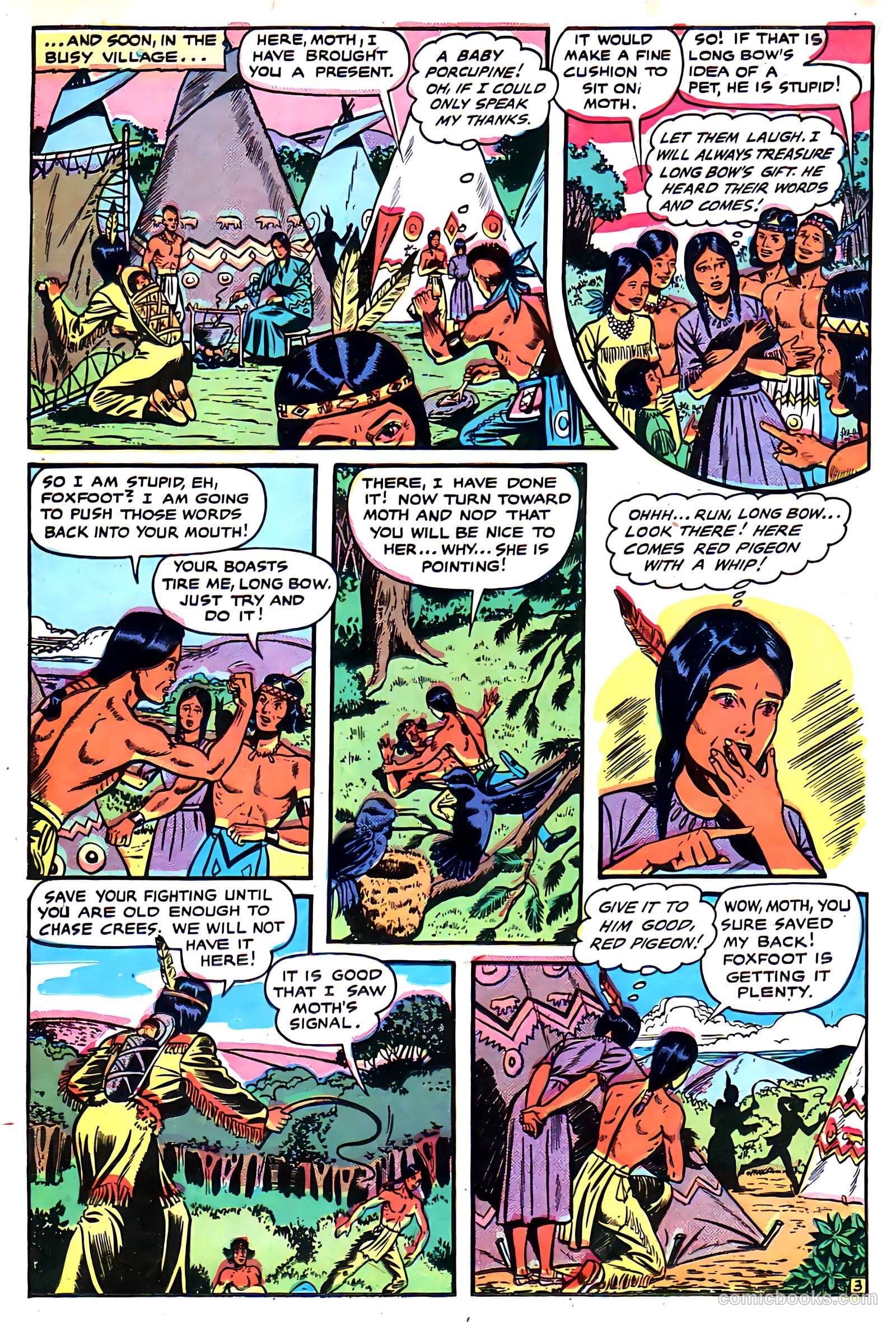 Long Bow #1 (1951) — page 18 of 36