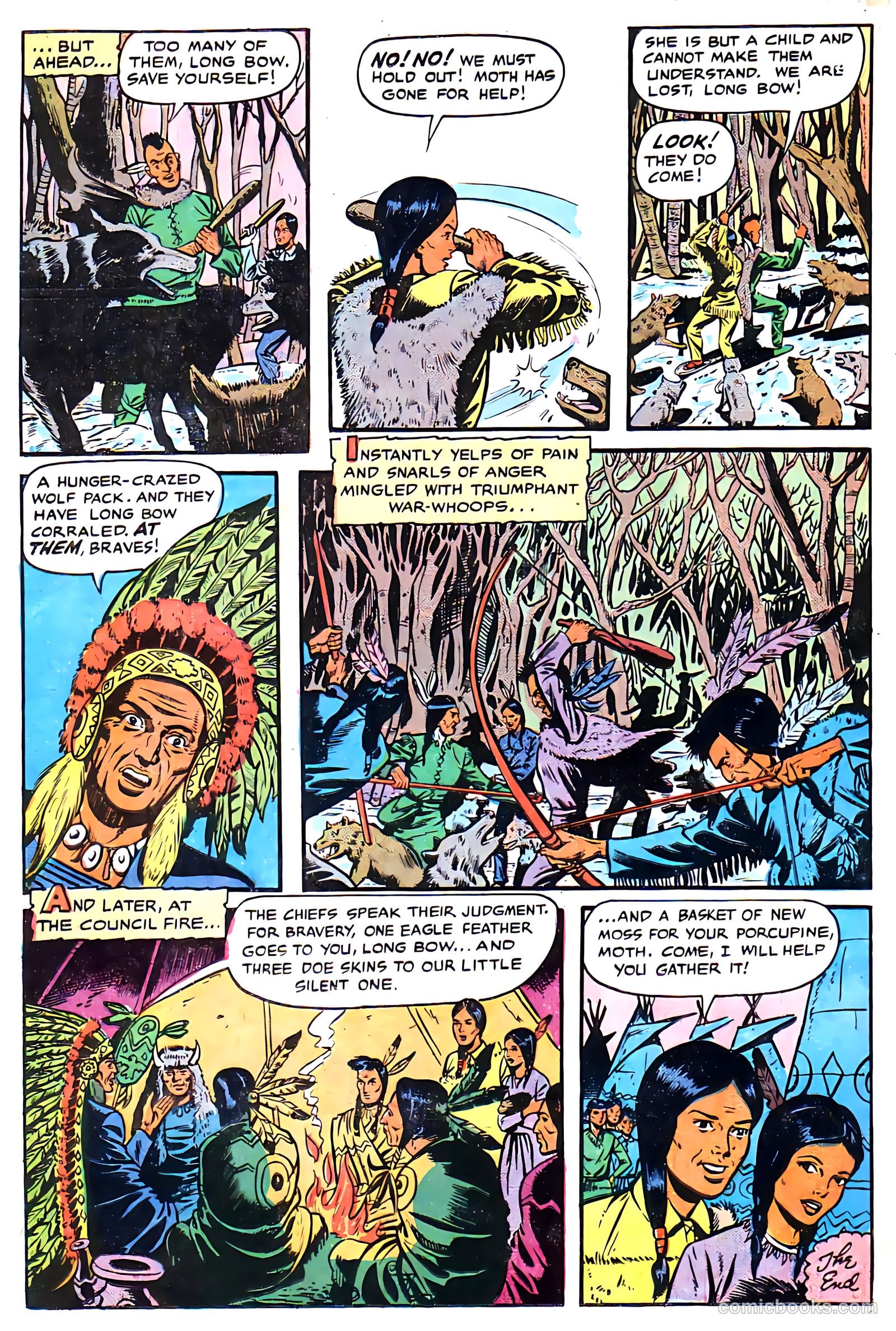 Long Bow #1 (1951) — page 22 of 36