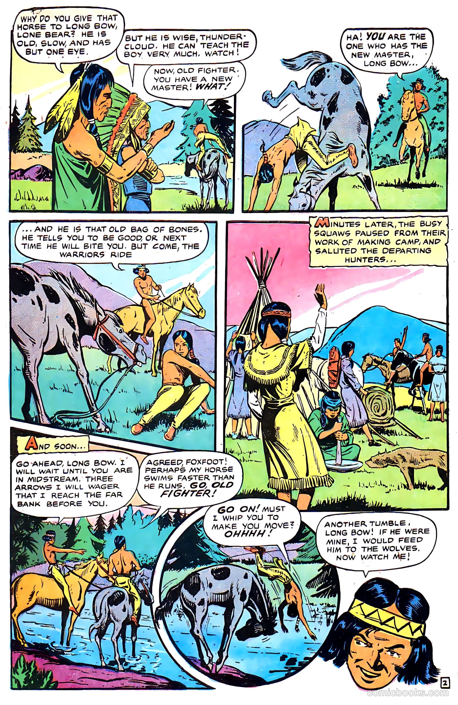 Long Bow #1 (1951) — page 28 of 36