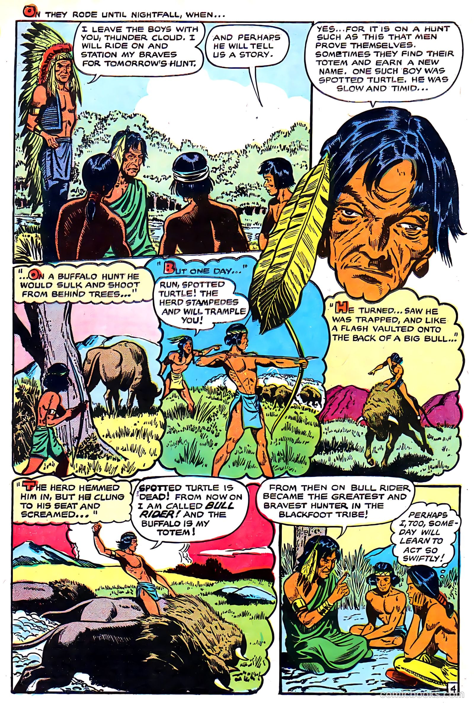Long Bow #1 (1951) — page 30 of 36