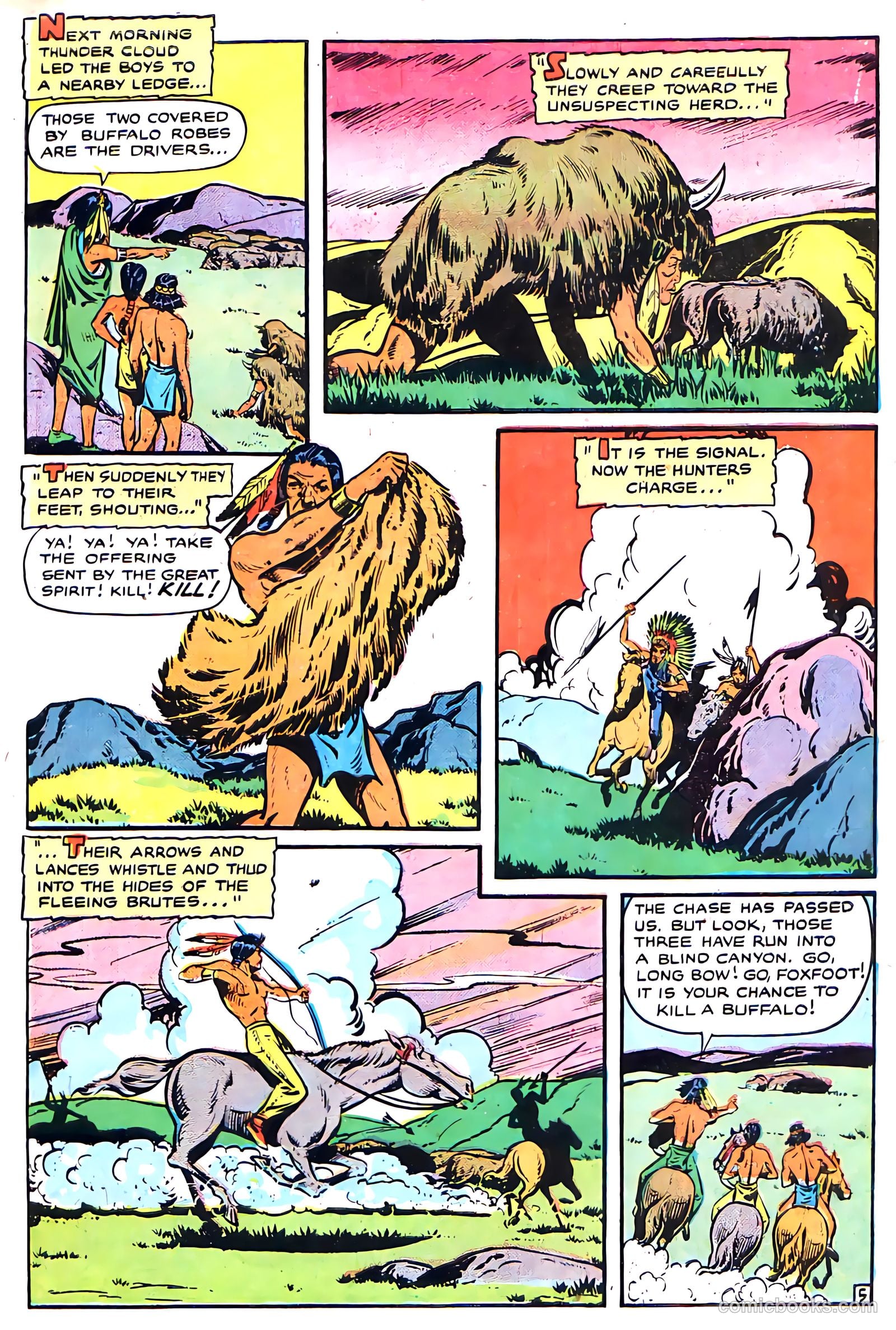 Long Bow #1 (1951) — page 31 of 36