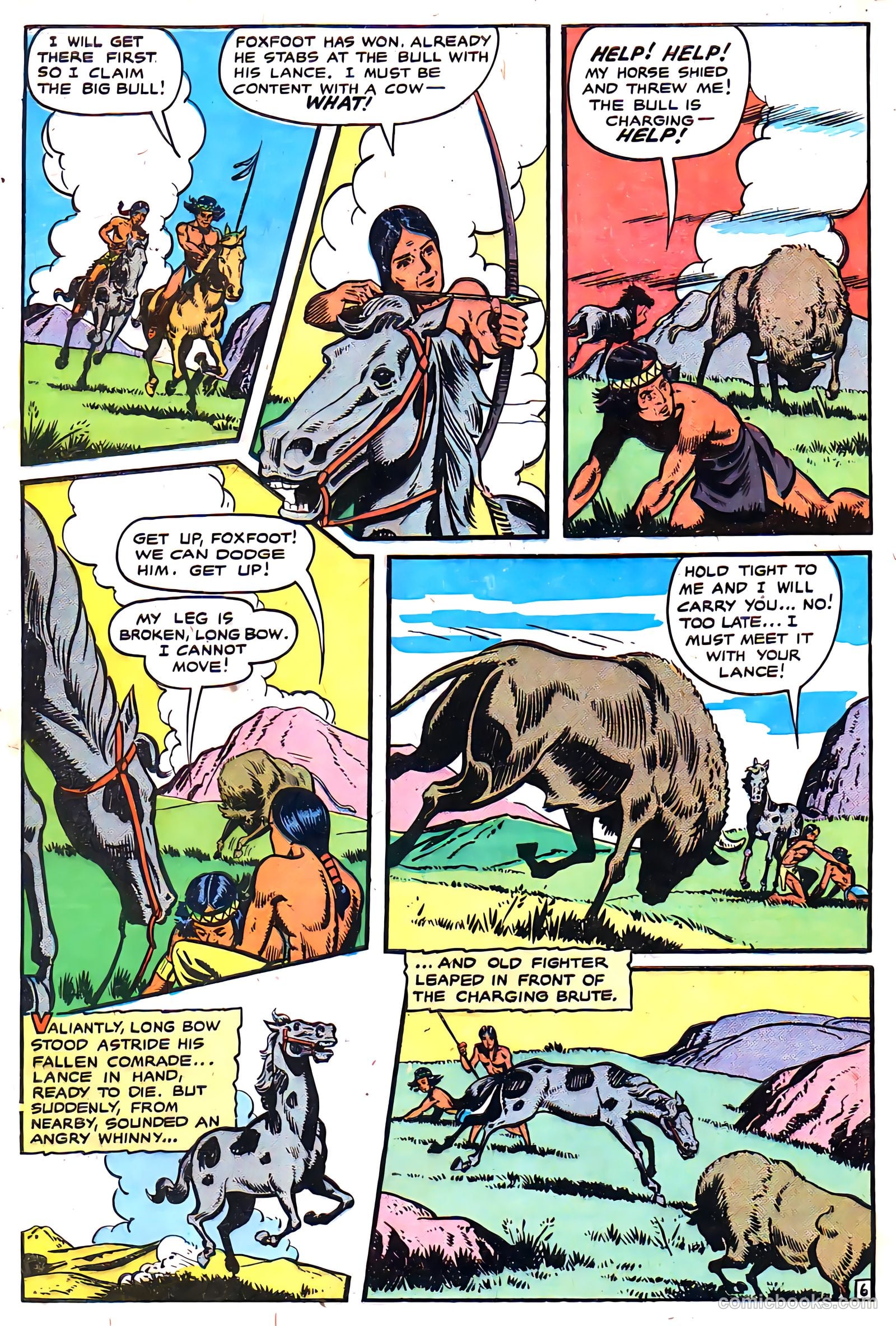 Long Bow #1 (1951) — page 32 of 36