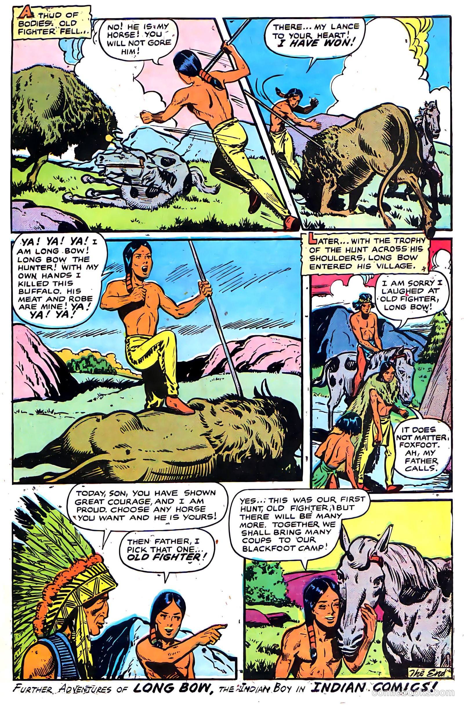 Long Bow #1 (1951) — page 33 of 36