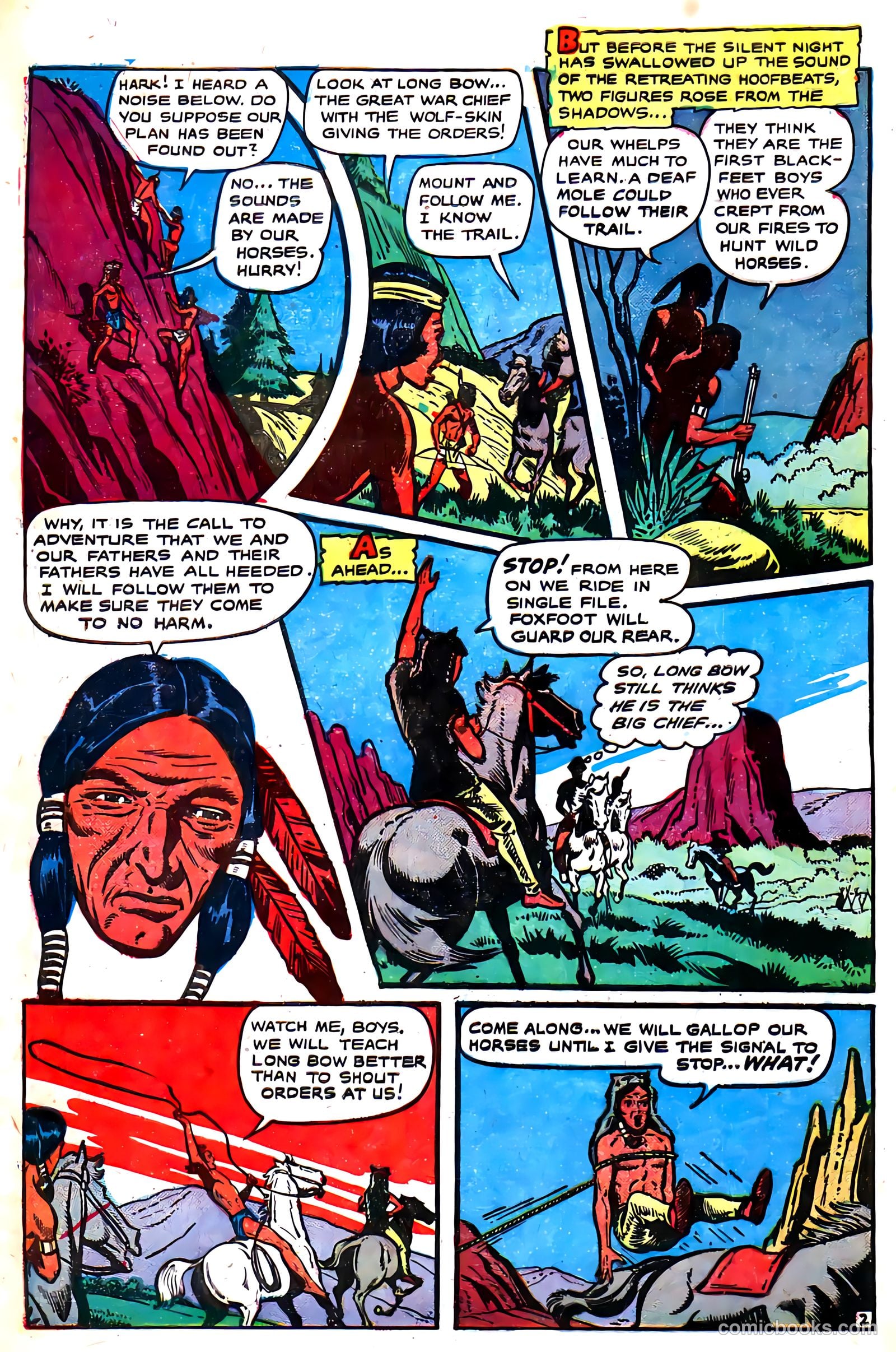 Long Bow #2 (1951) — page 4 of 36
