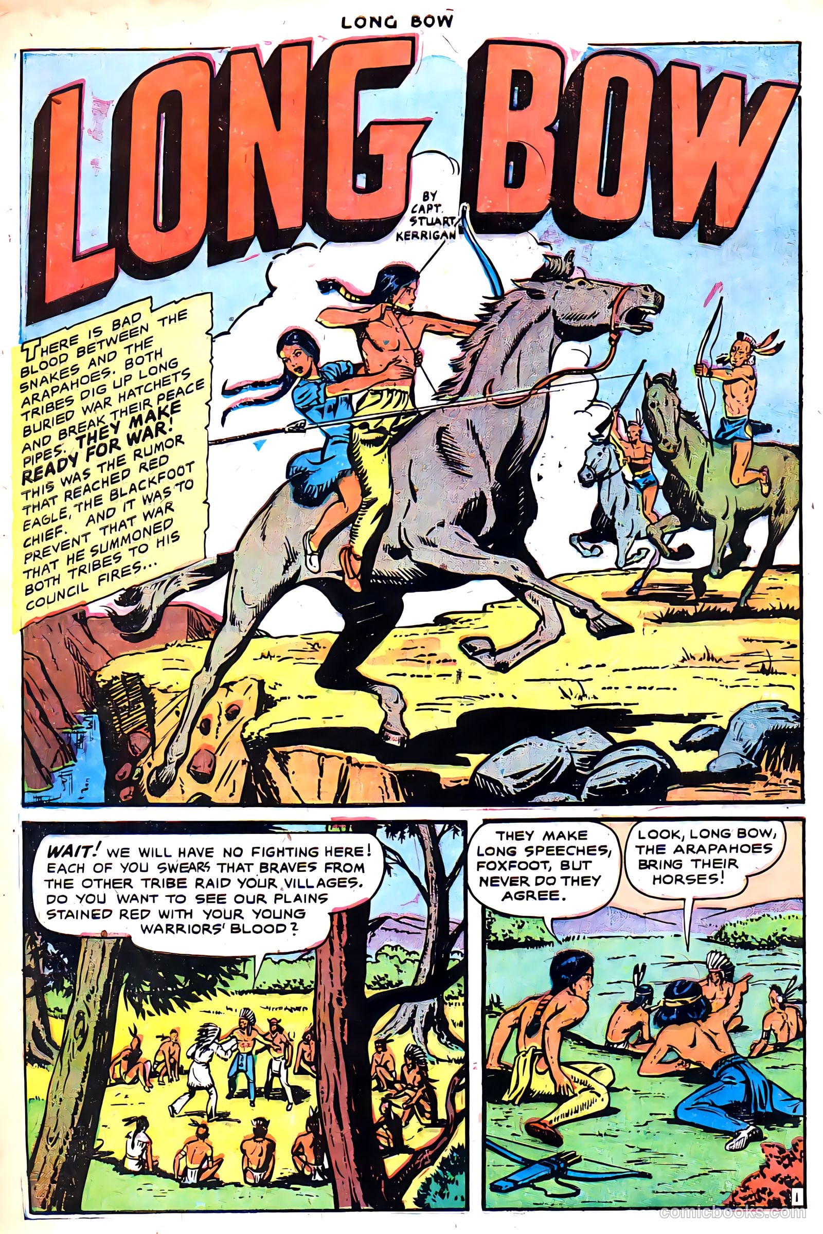 Long Bow #3 (1951) — page 4 of 36
