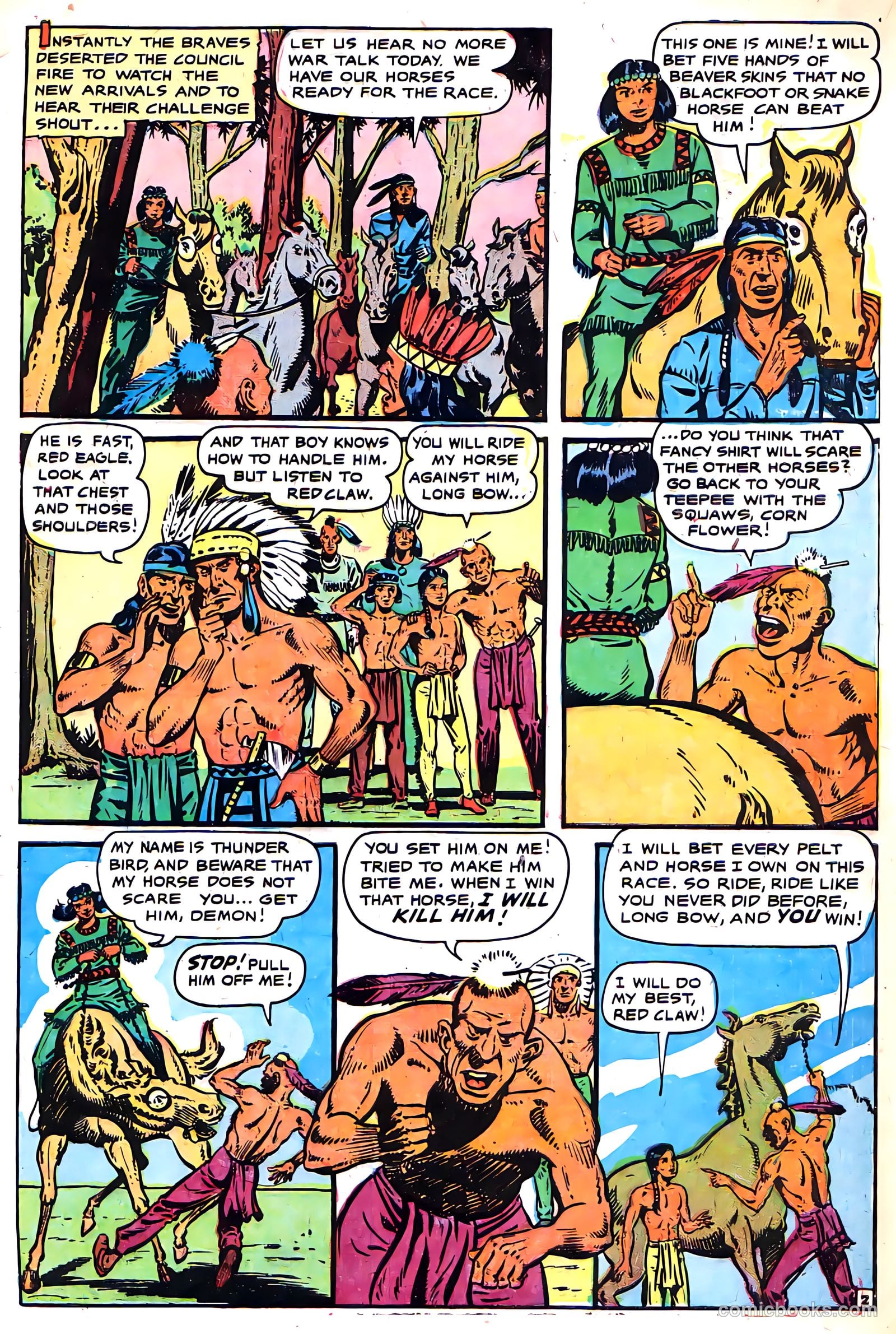 Long Bow #3 (1951) — page 5 of 36