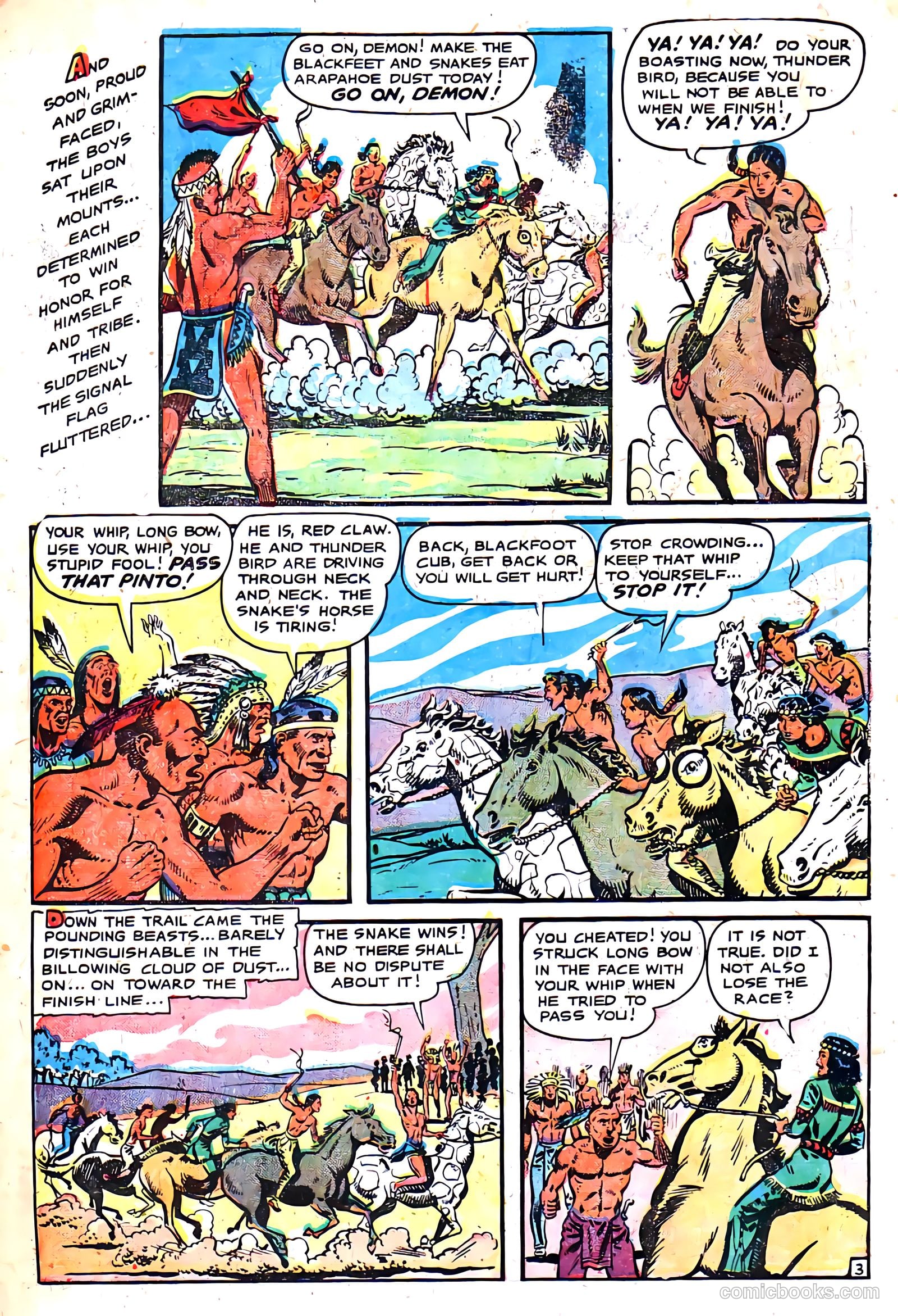 Long Bow #3 (1951) — page 6 of 36