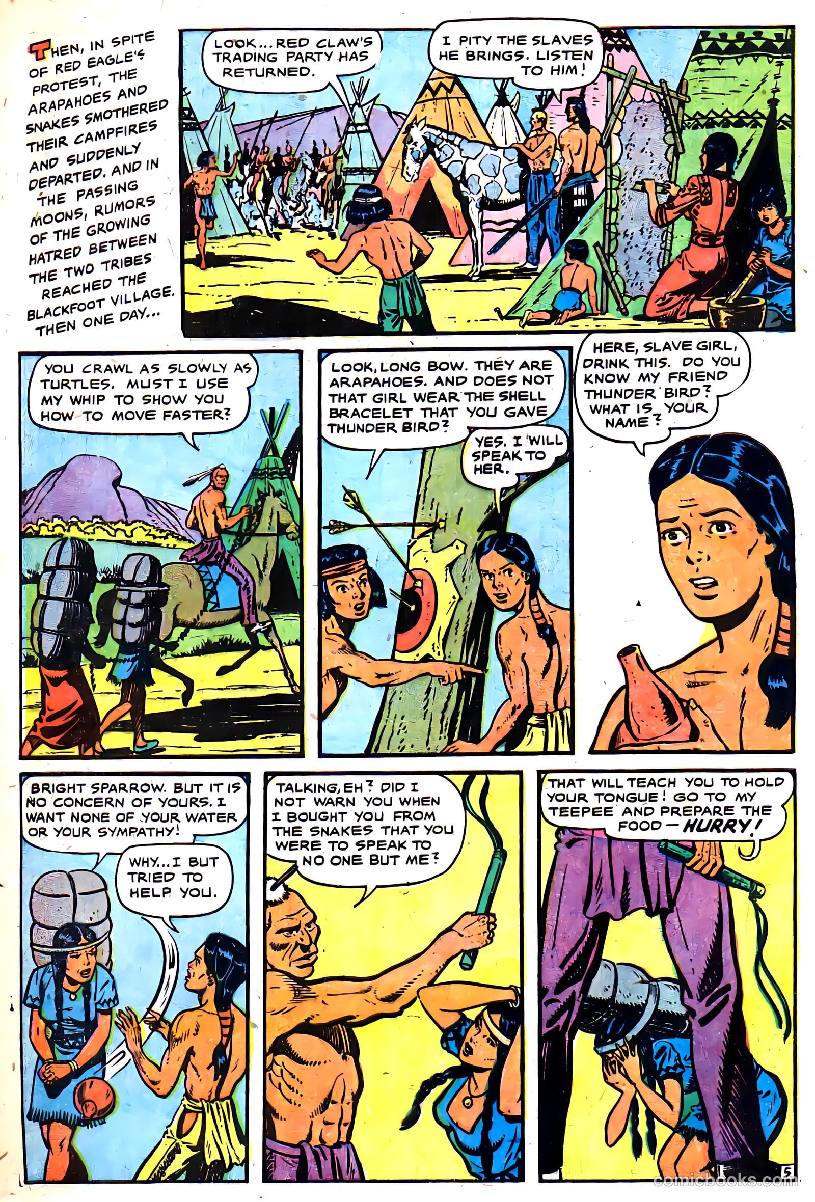 Long Bow #3 (1951) — page 8 of 36