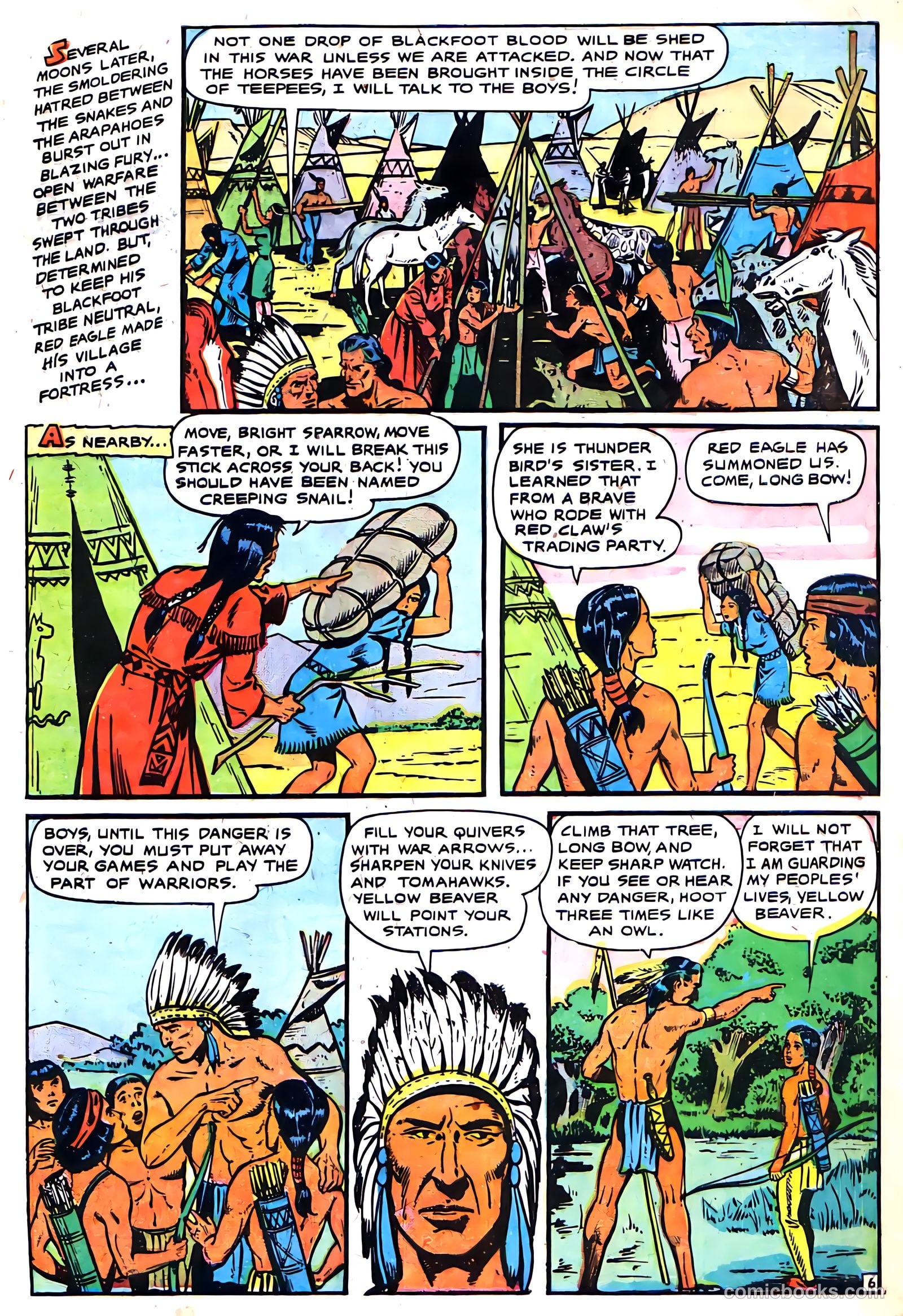Long Bow #3 (1951) — page 9 of 36