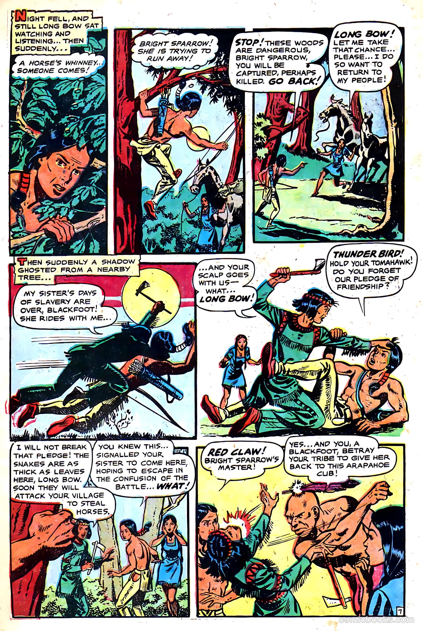 Long Bow #3 (1951) — page 10 of 36