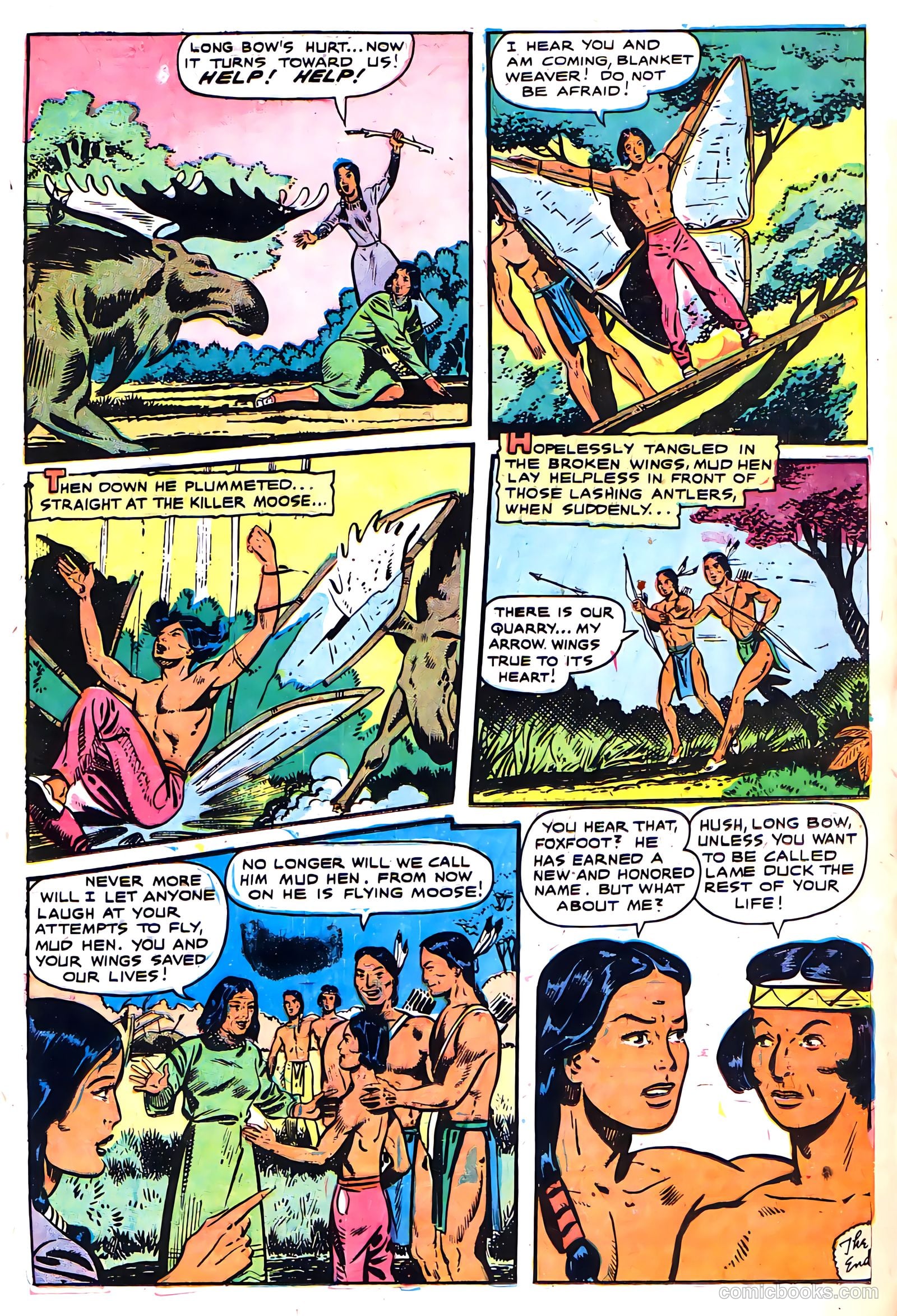 Long Bow #3 (1951) — page 17 of 36