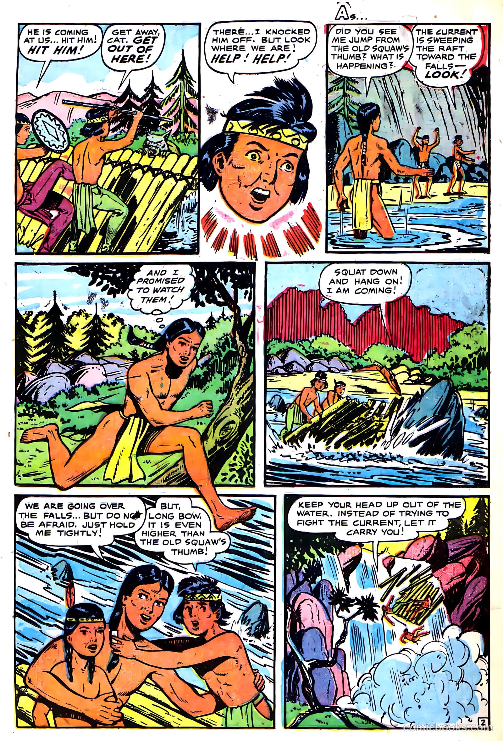 Long Bow #3 (1951) — page 21 of 36