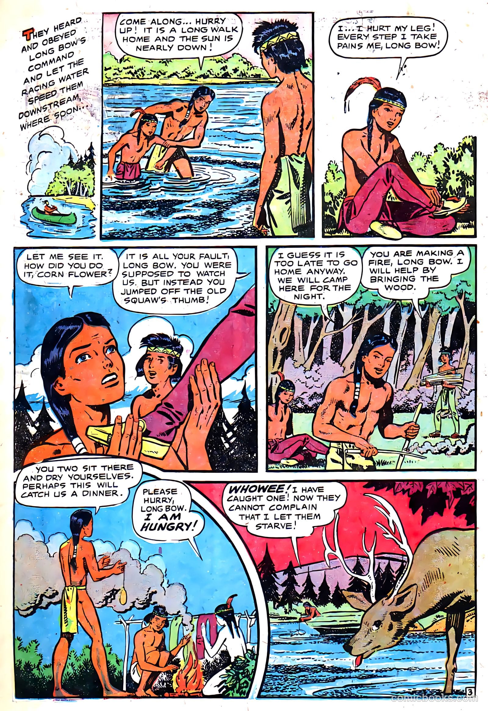 Long Bow #3 (1951) — page 22 of 36