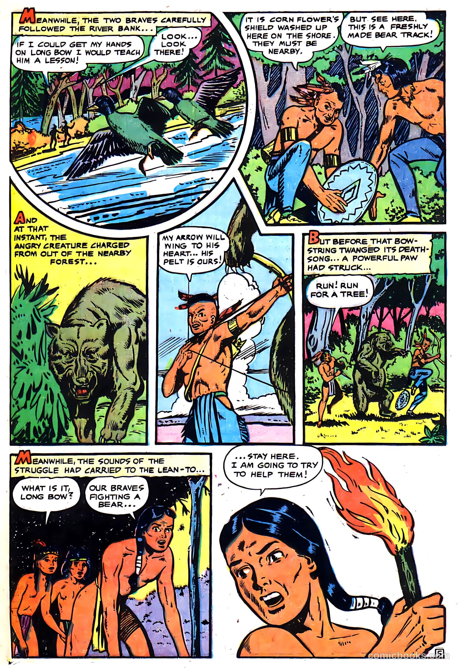 Long Bow #3 (1951) — page 24 of 36