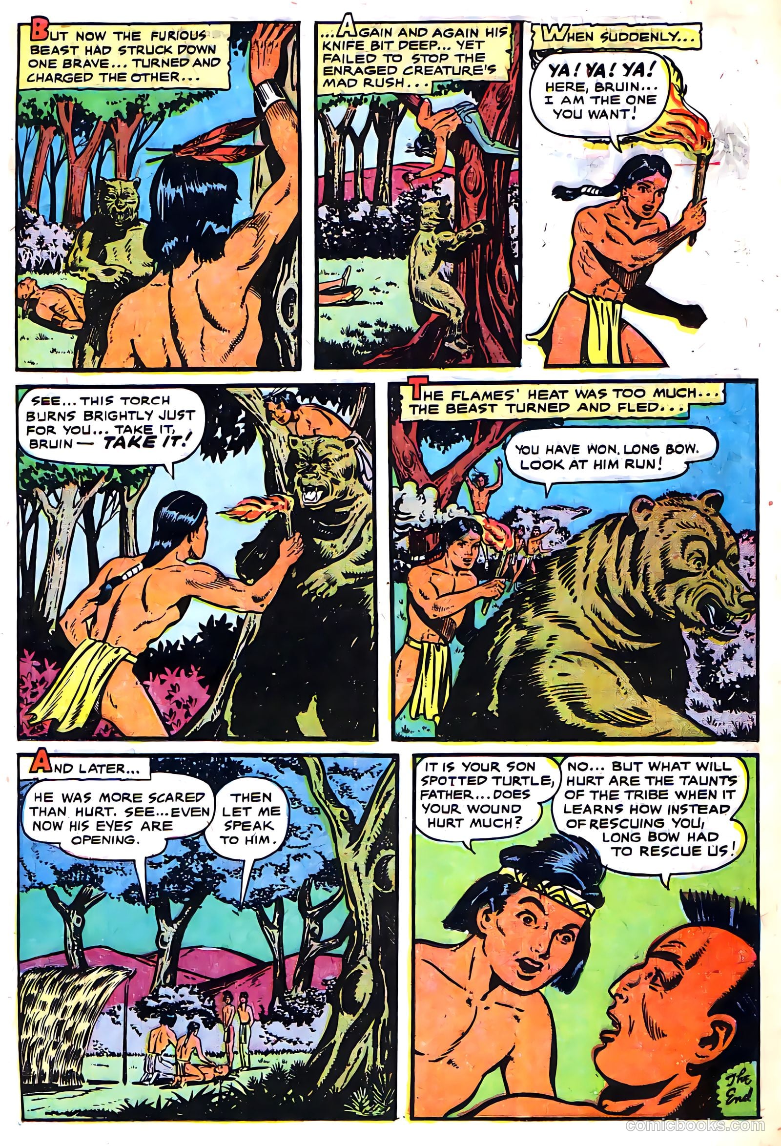 Long Bow #3 (1951) — page 25 of 36