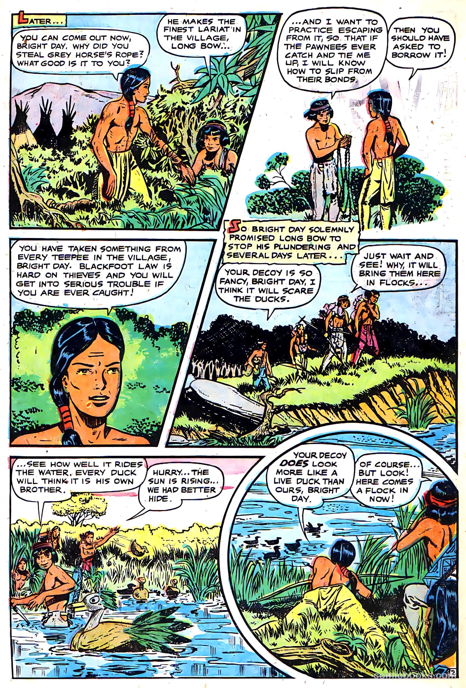 Long Bow #3 (1951) — page 27 of 36