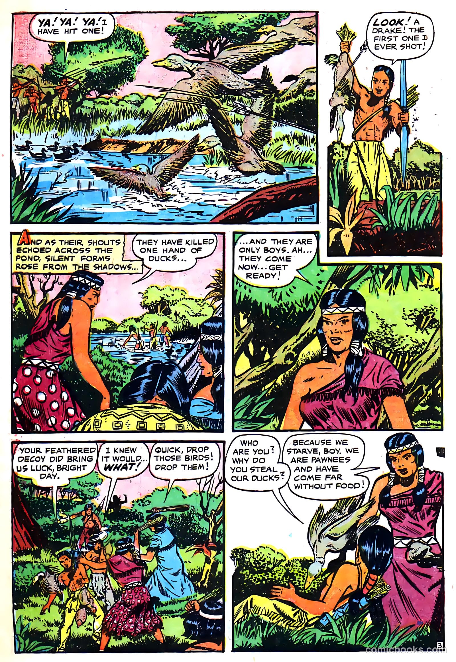 Long Bow #3 (1951) — page 28 of 36