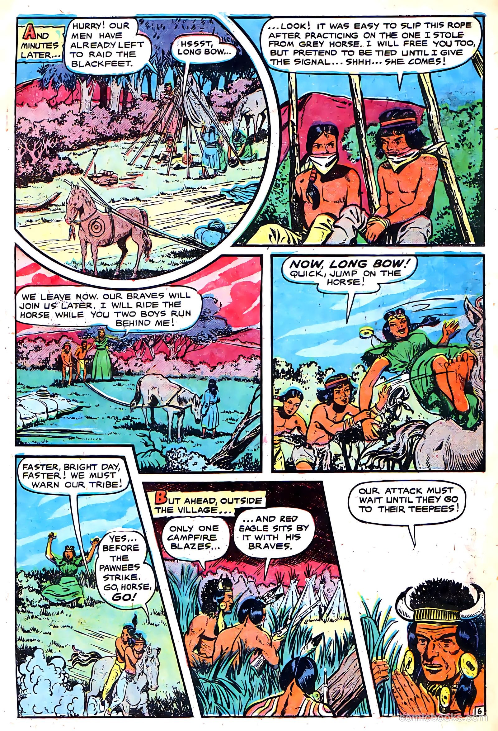 Long Bow #3 (1951) — page 31 of 36